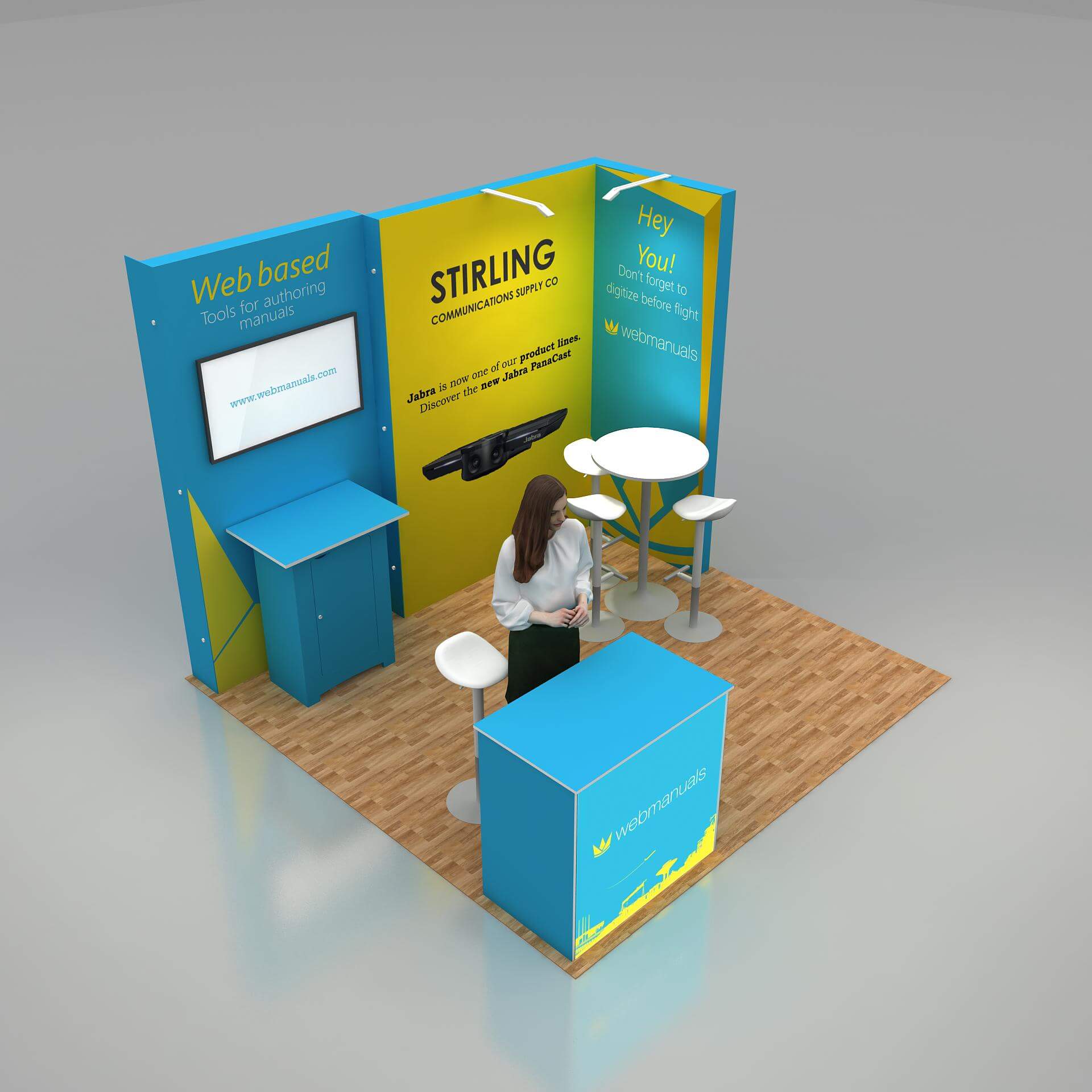 10x10 booth rental STL1010 05 - image4