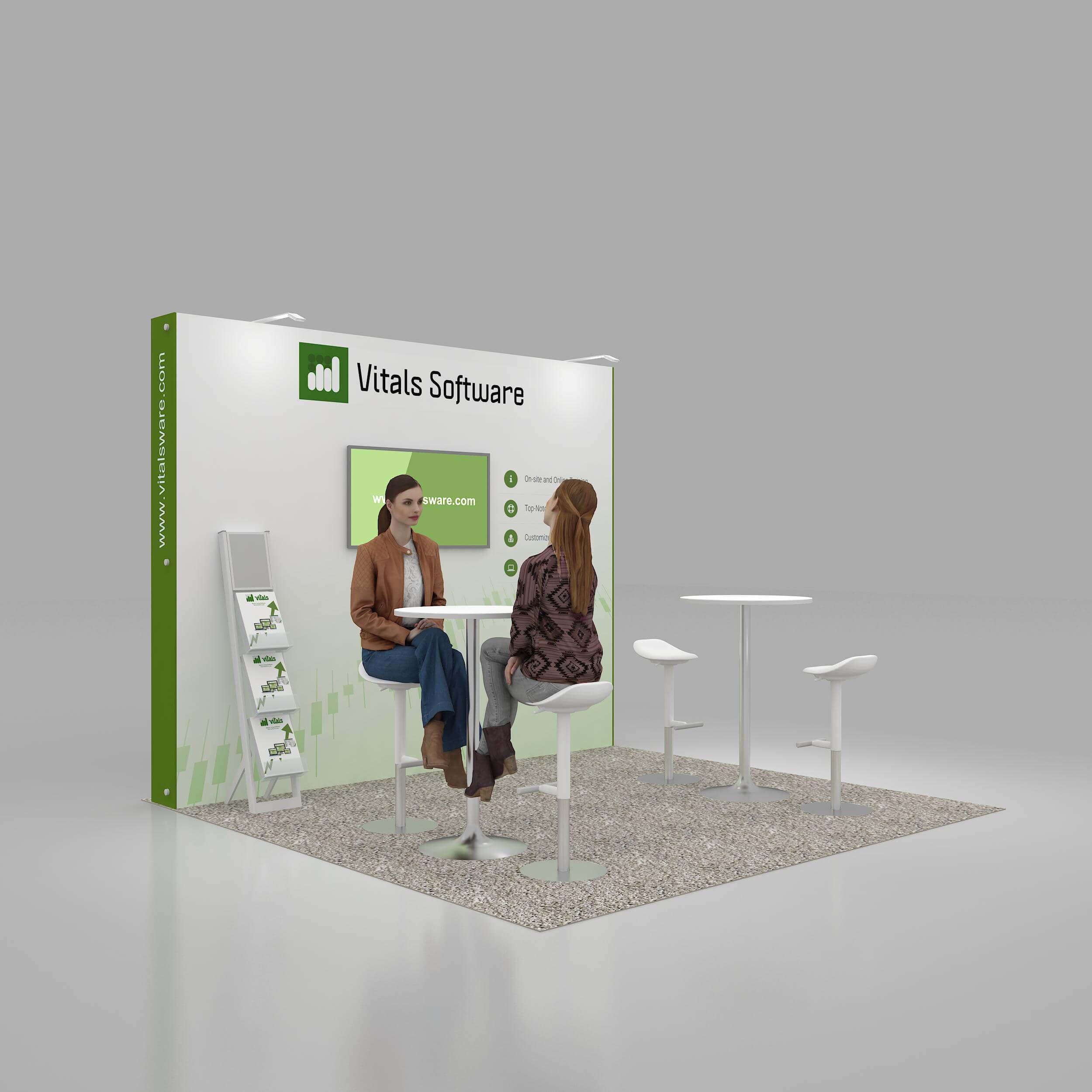 10x10 booth rental STL1010 50 - image2