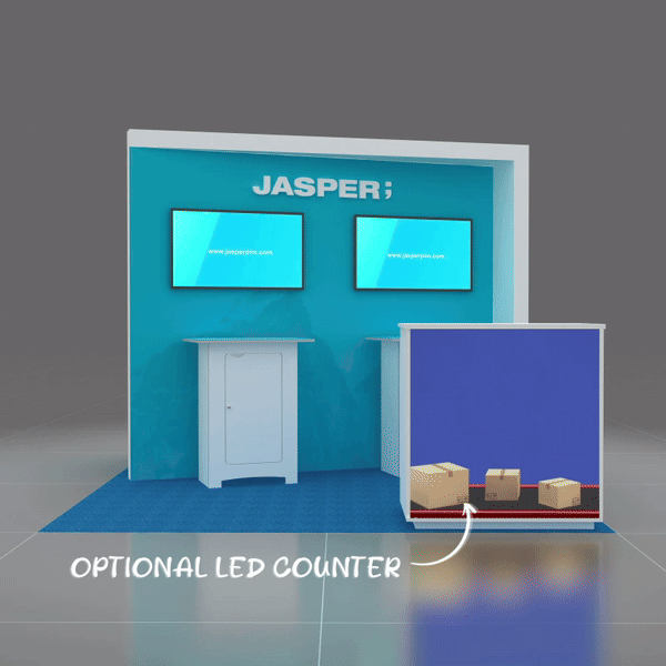 10x10 booth rental YRL1010 01 - image1