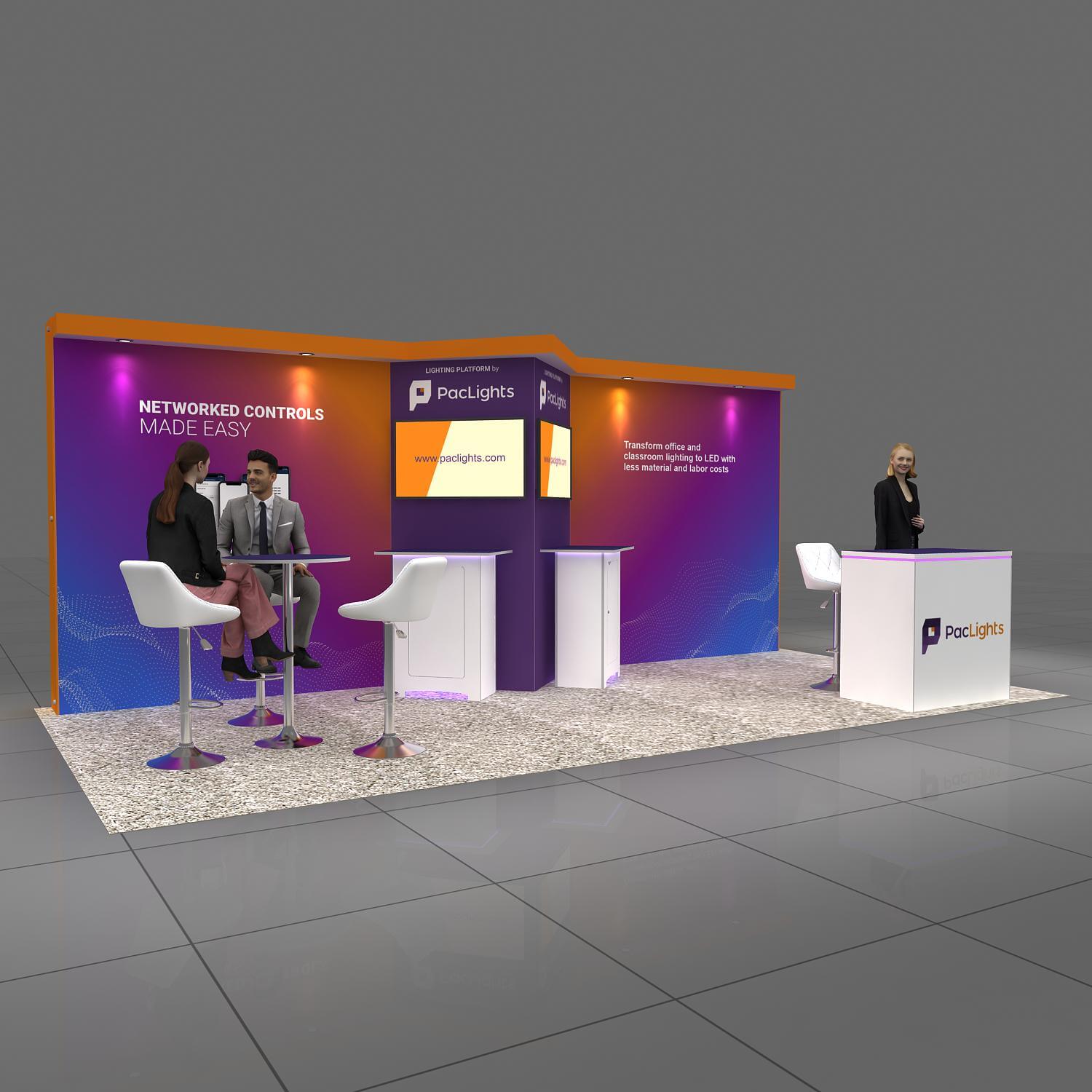 10x20 booth rental GRL1020 04 - image2