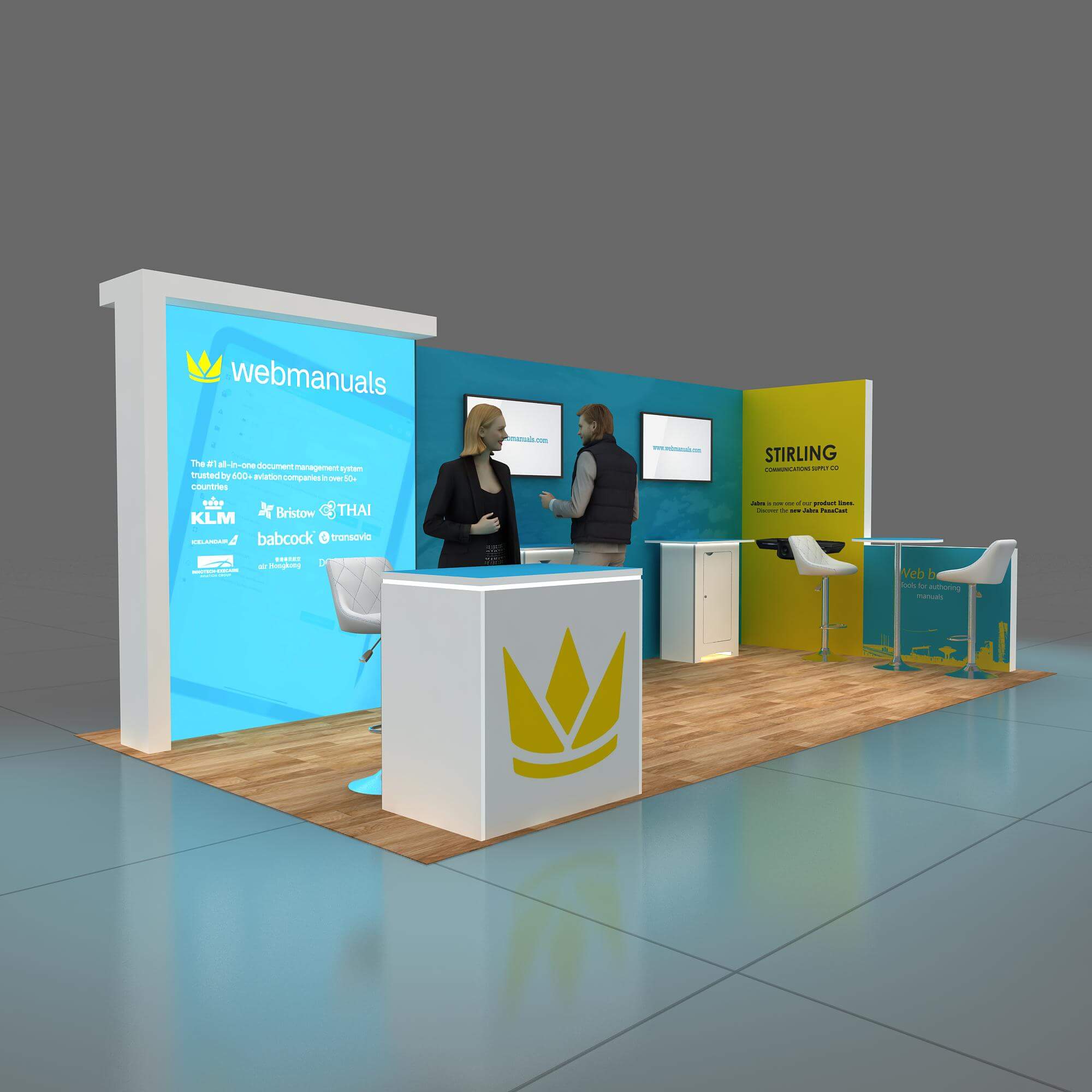 10x20 booth rental GRLU1020 49 - image2