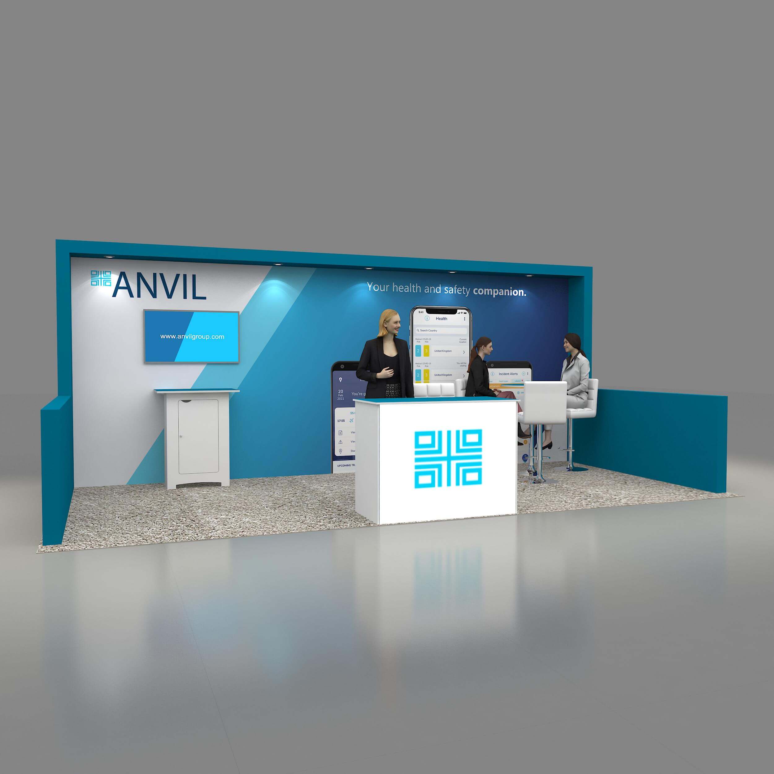 10x20 booth rental GRL1020 13 - image2
