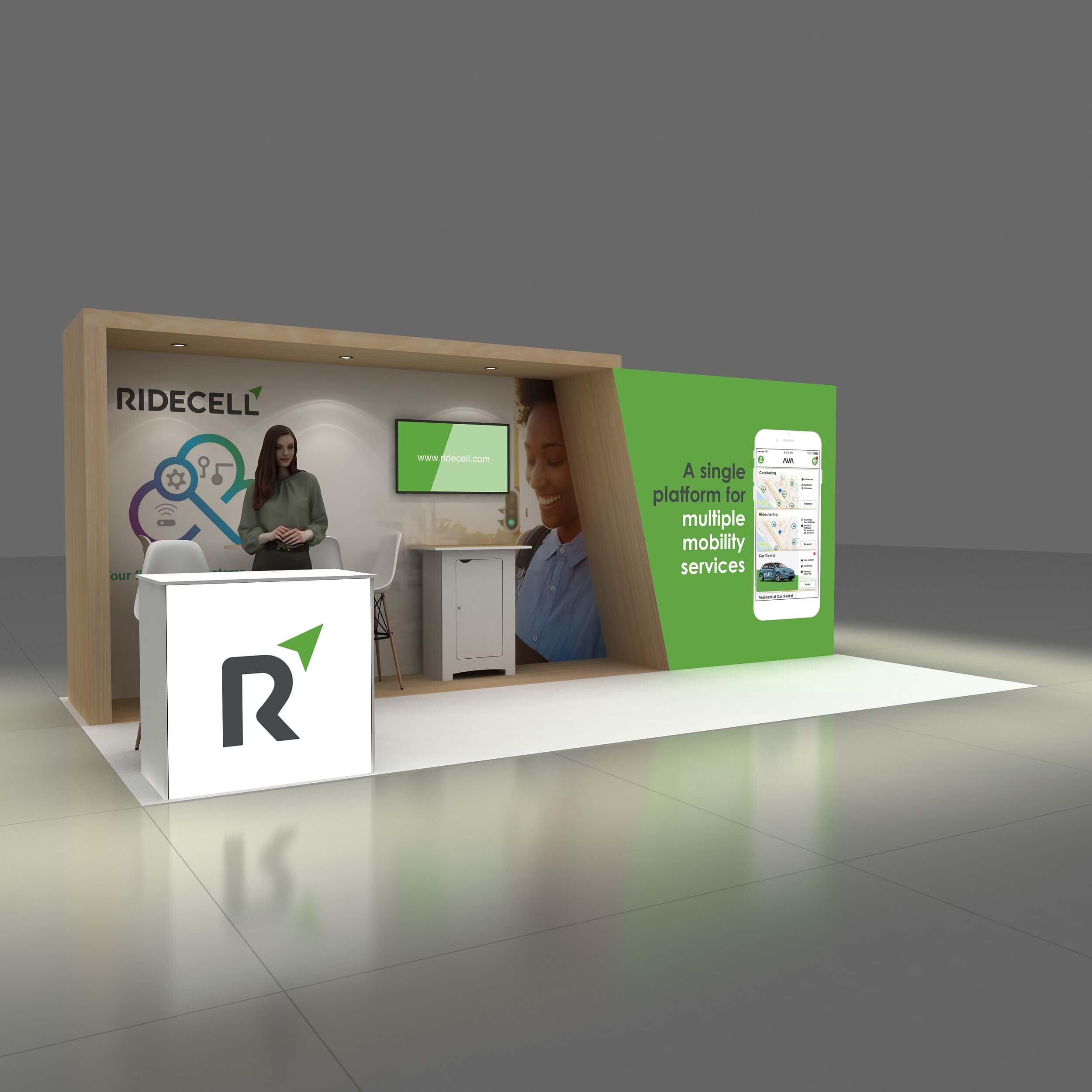 10x20 booth rental GRLU1020 55 - image2