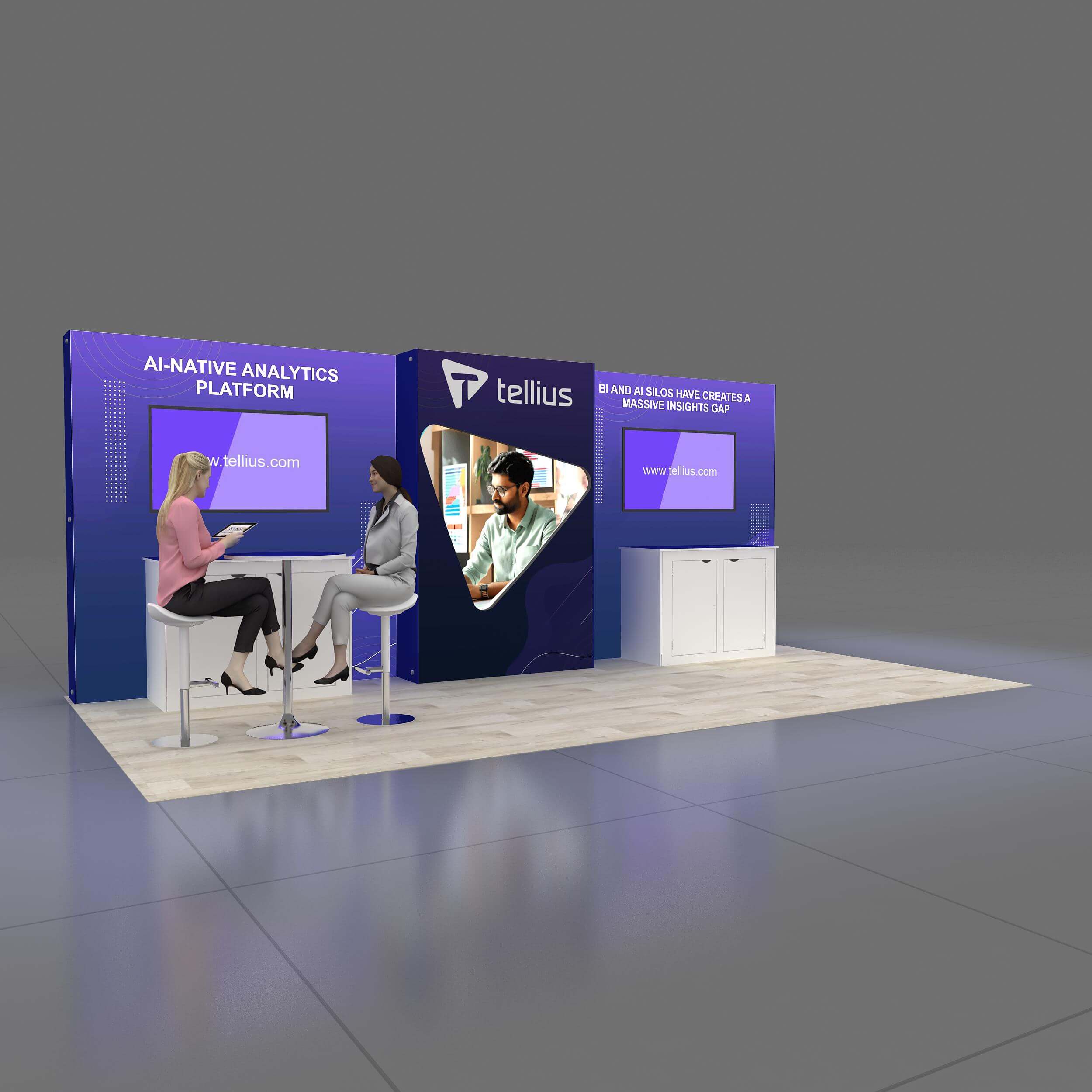 10x20 booth rental GRLU1020 02 - image2