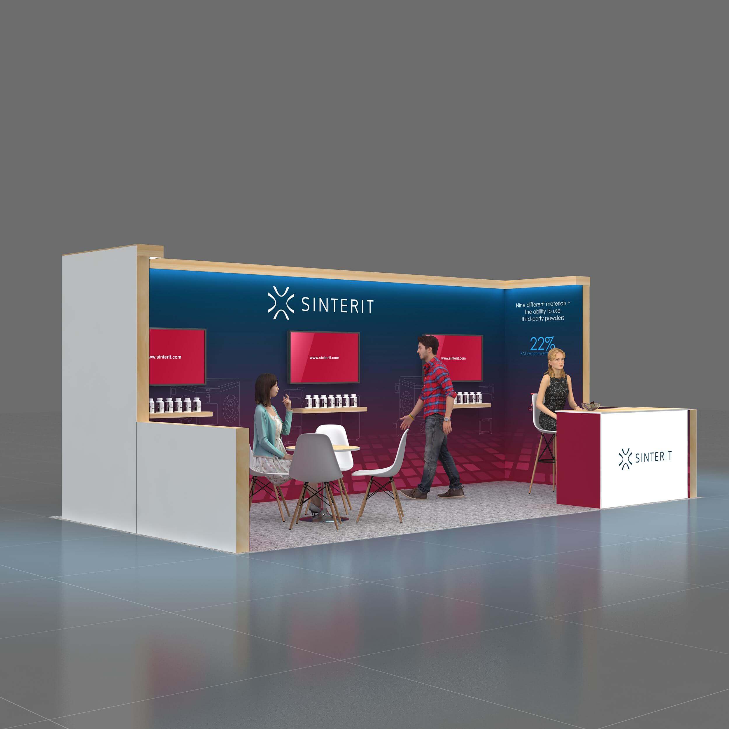 10x20 booth rental GRCR1020 13 - image2