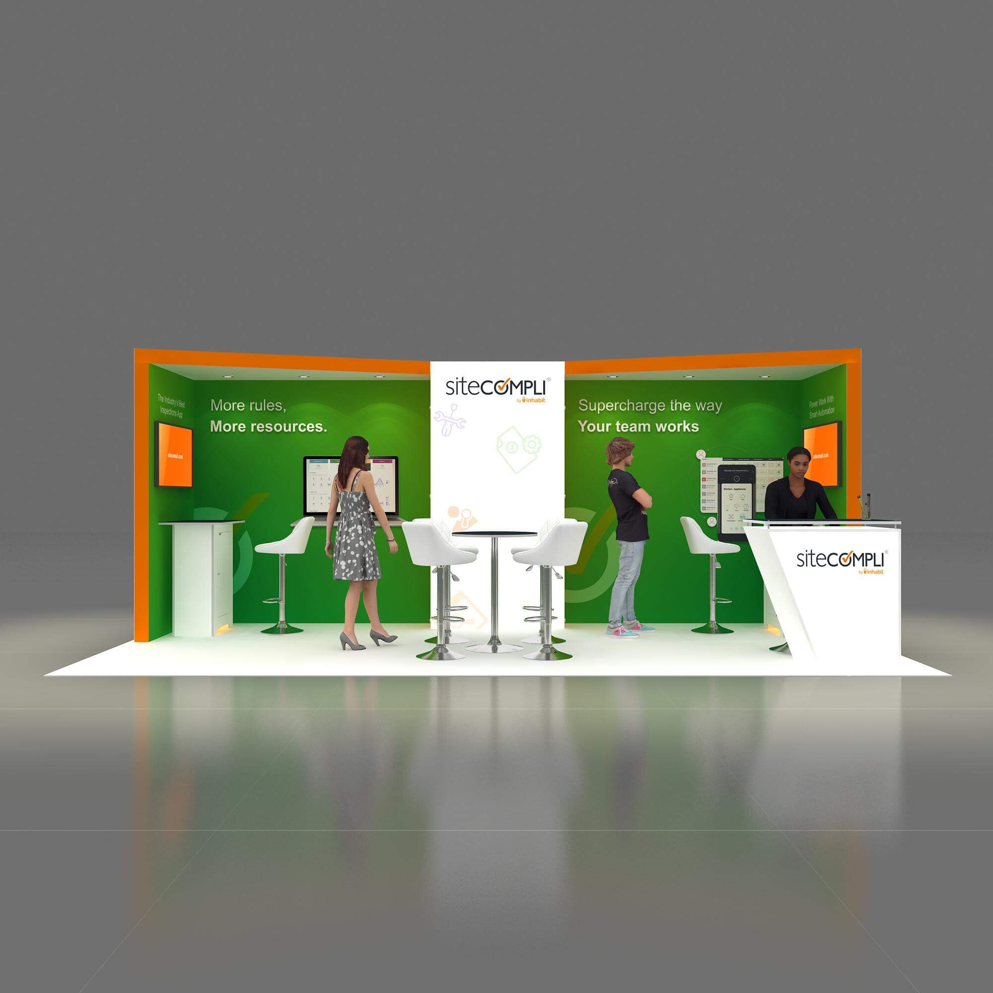 10x20 booth rental GRLU1020 25 - image1