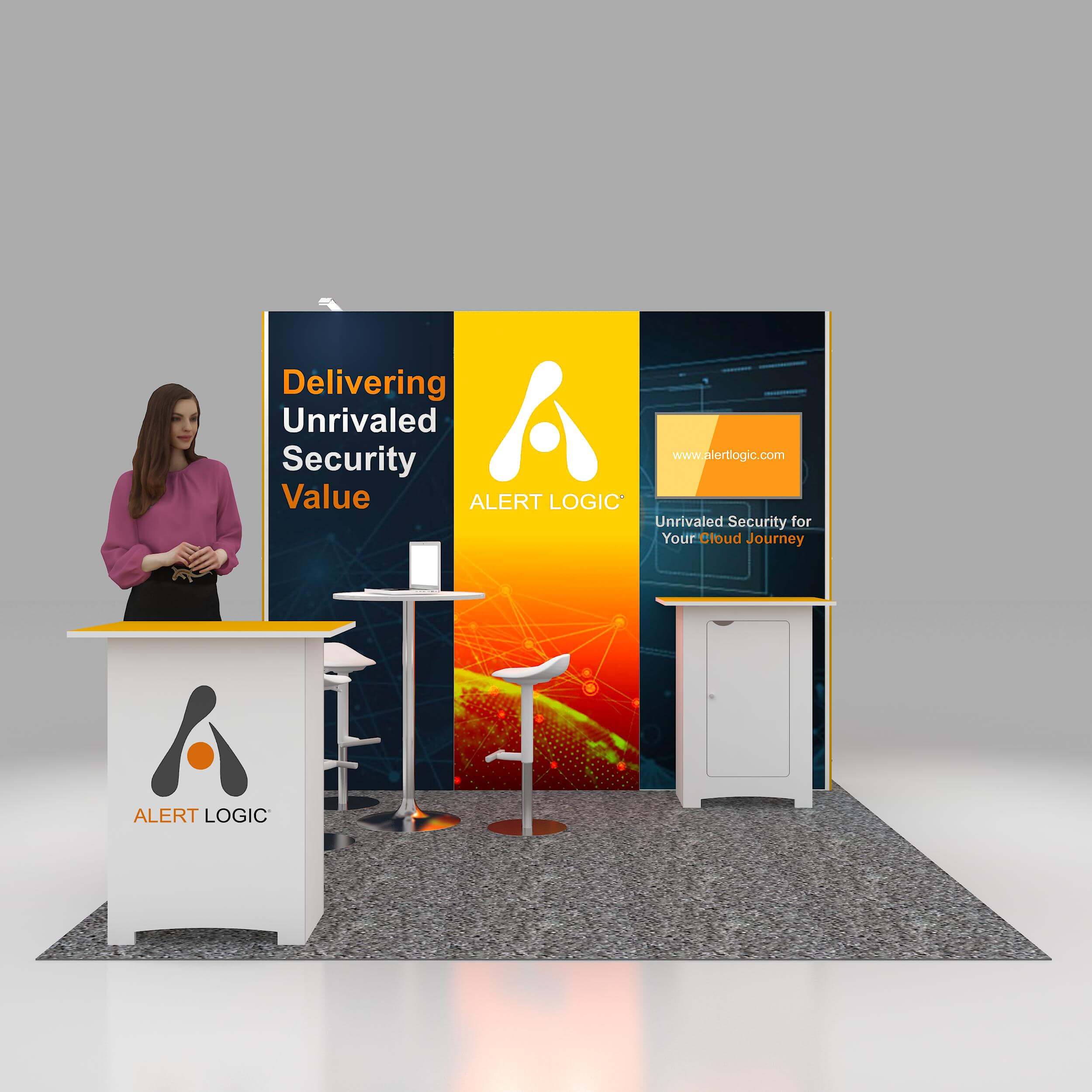 10x10 booth rental STL1010 01 - image1