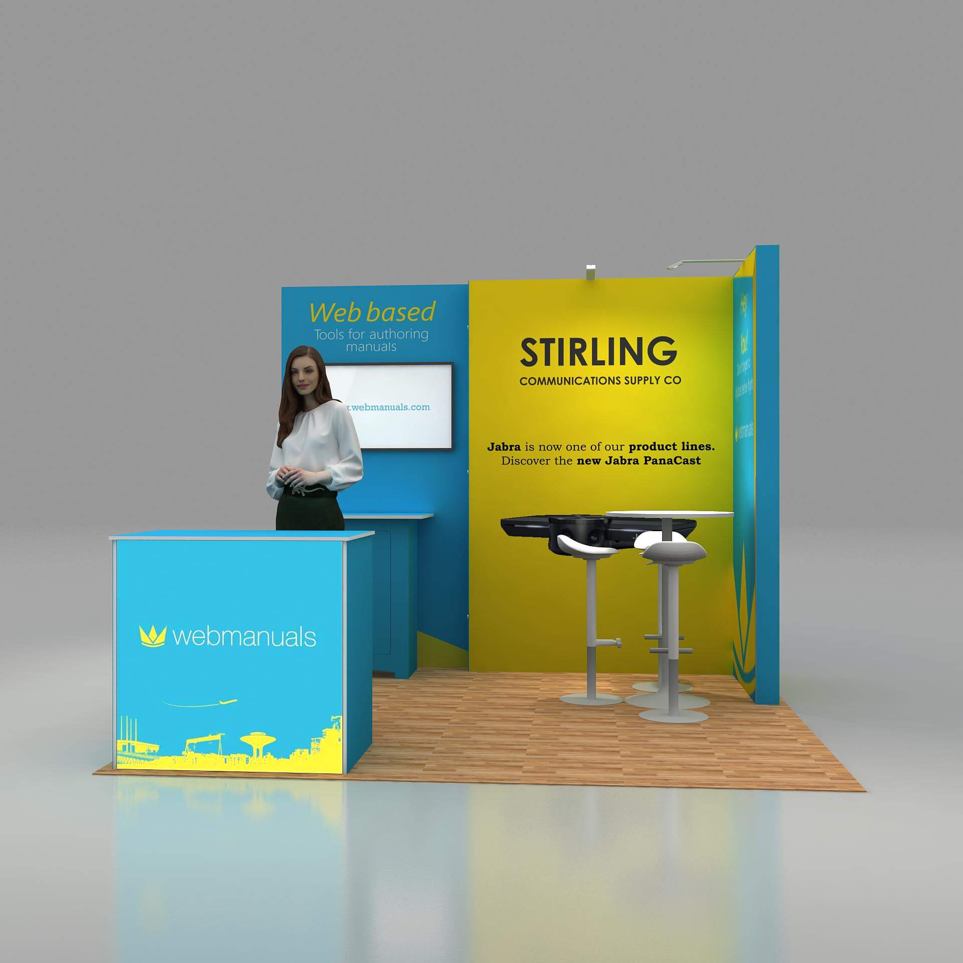 10x10 booth rental STL1010 05 - image2