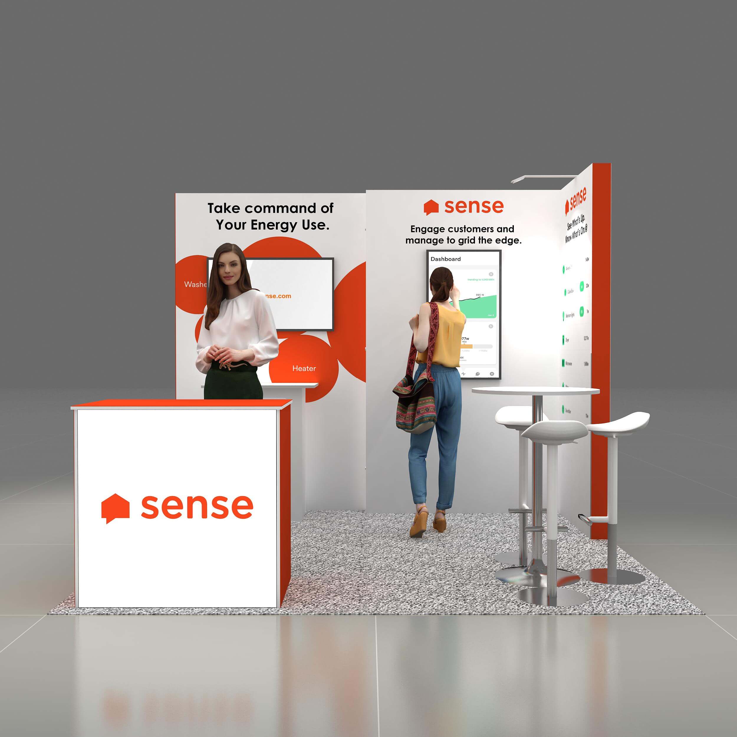 10x10 booth rental GRL1010 04 - image1
