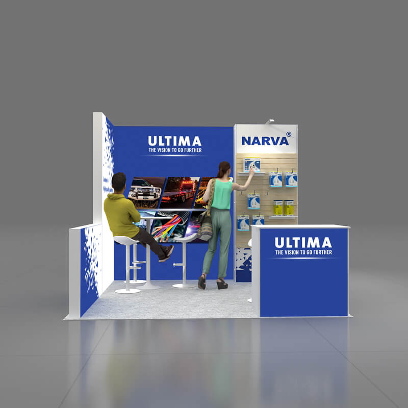 10x10 booth rental GRLU1010 26 - image1
