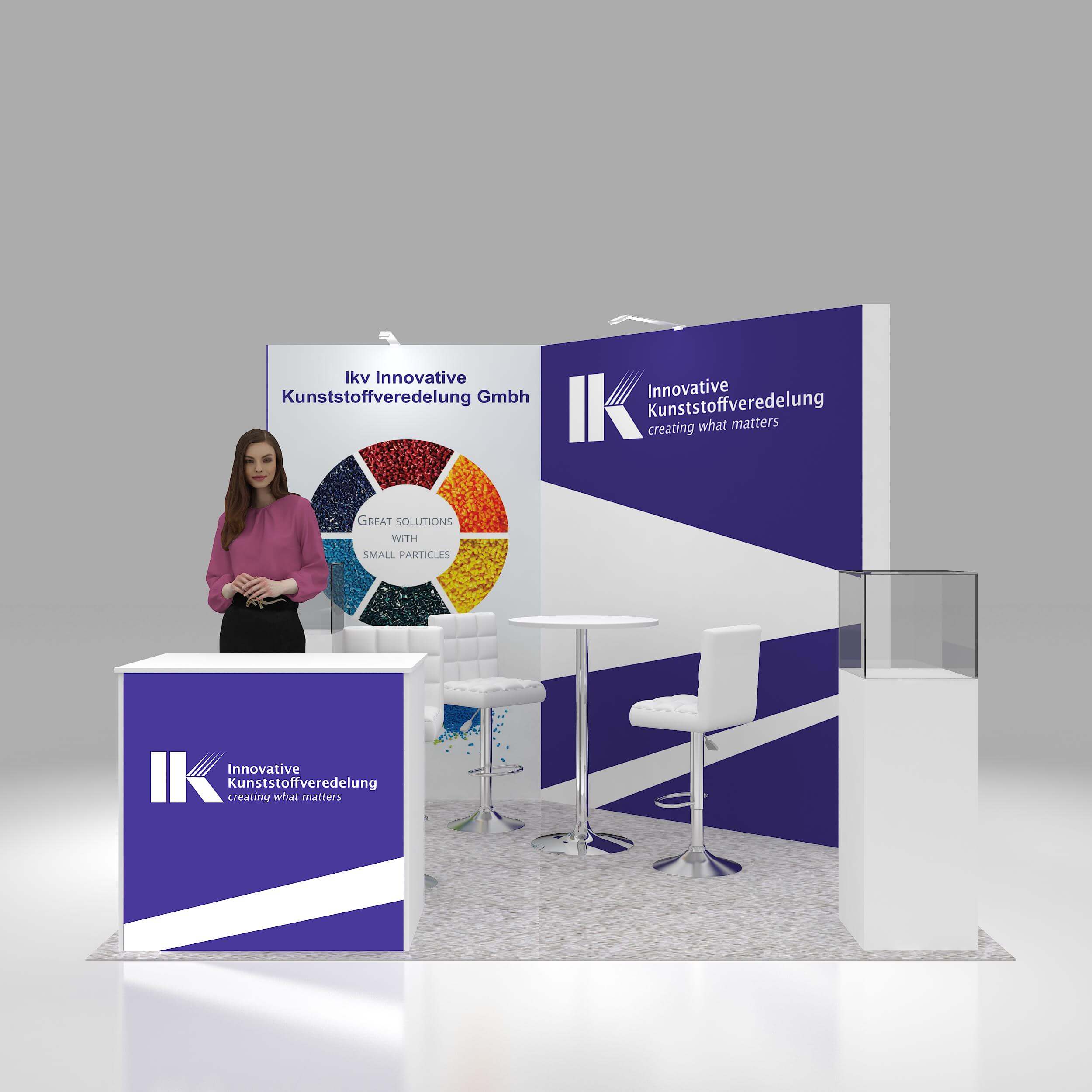 10x10 booth rental GRLU1010 32 - image2