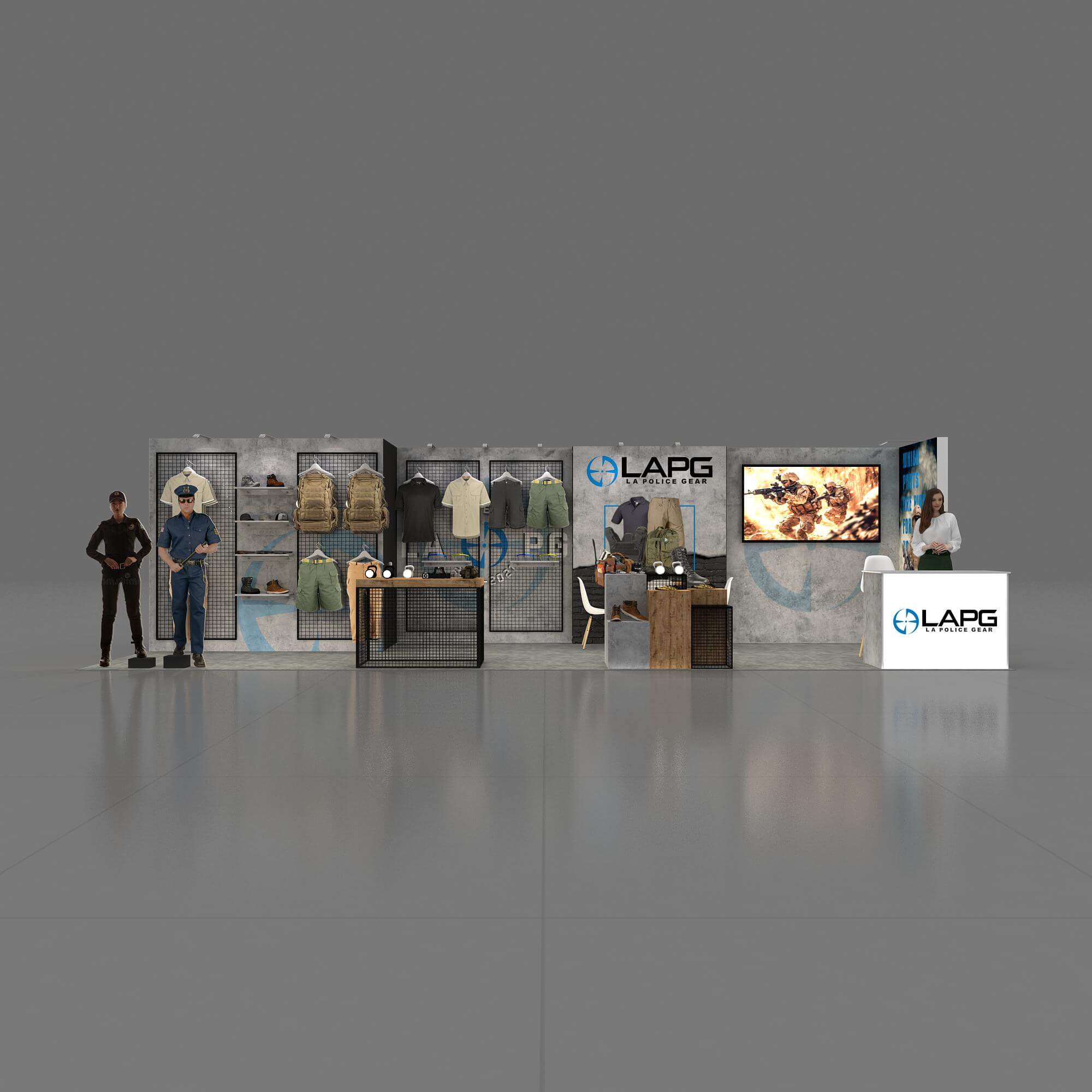 10x30 booth rental YRLU1030 25 - image1