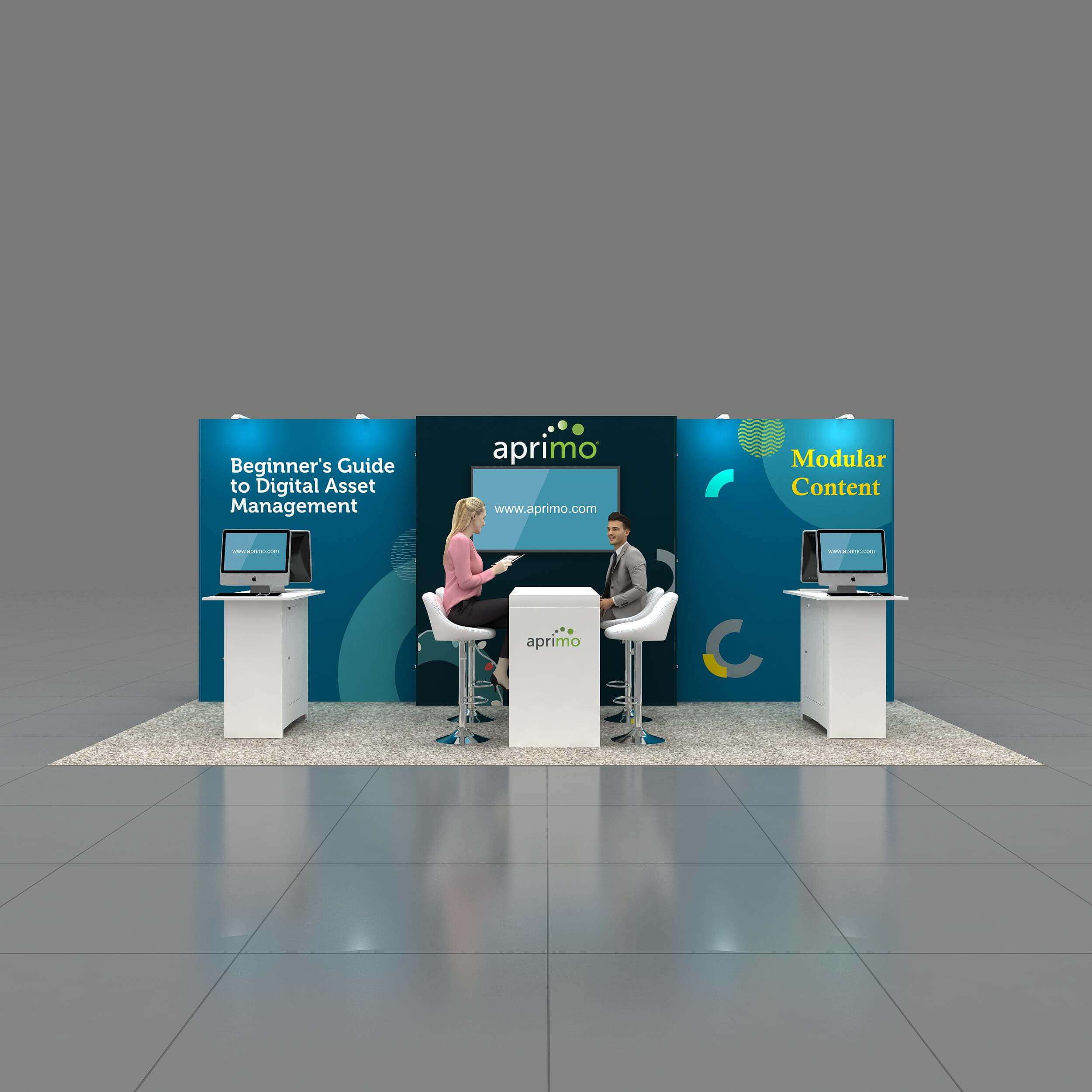 10x20 booth rental GRLU1020 44 - image1
