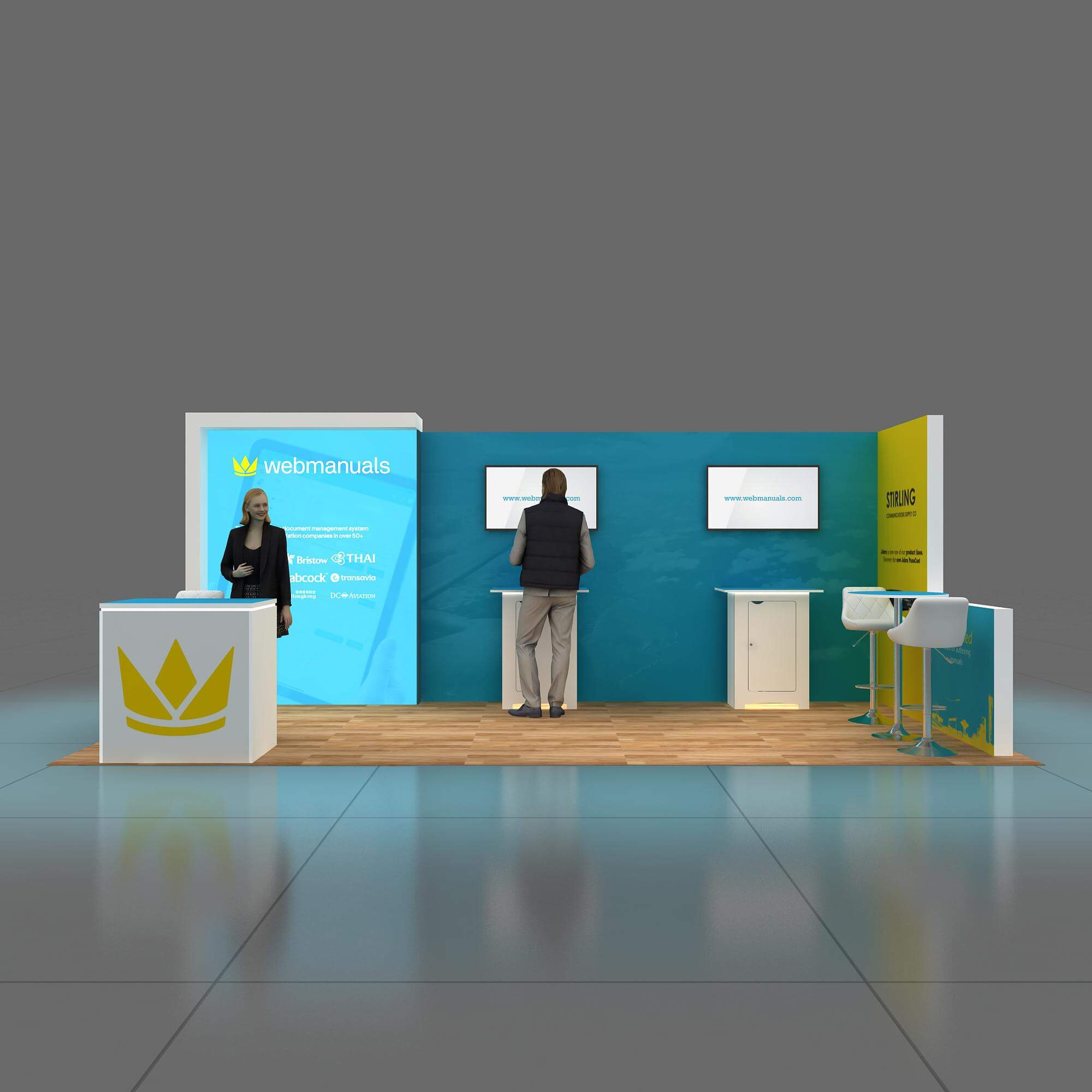 10x20 booth rental GRLU1020 49 - image1