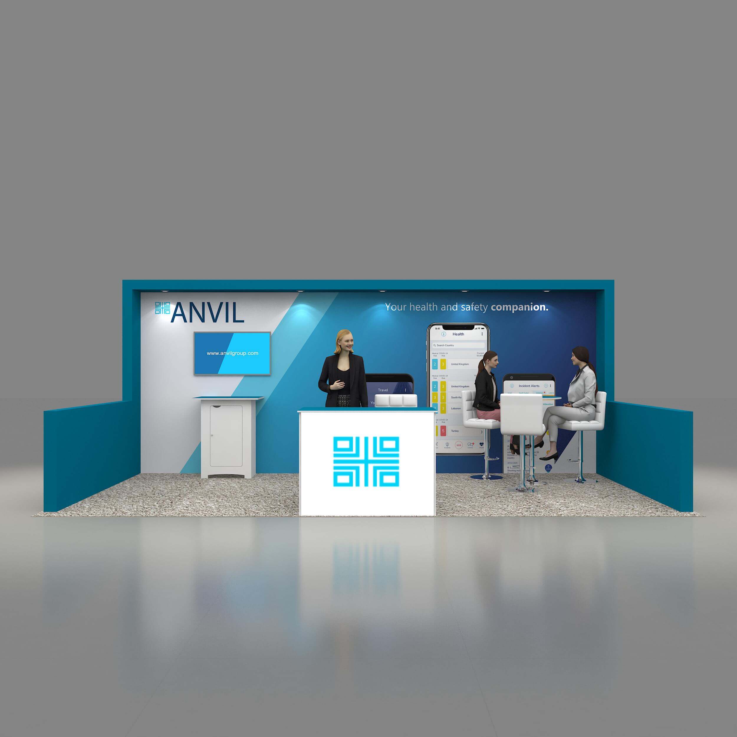 10x20 booth rental GRL1020 13 - image1