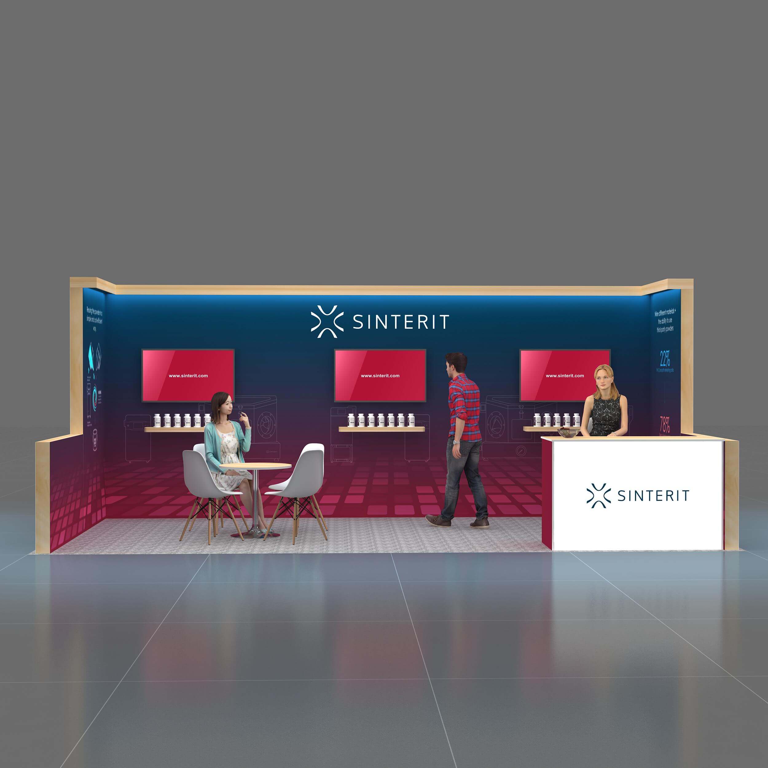 10x20 booth rental GRCR1020 13 - image1