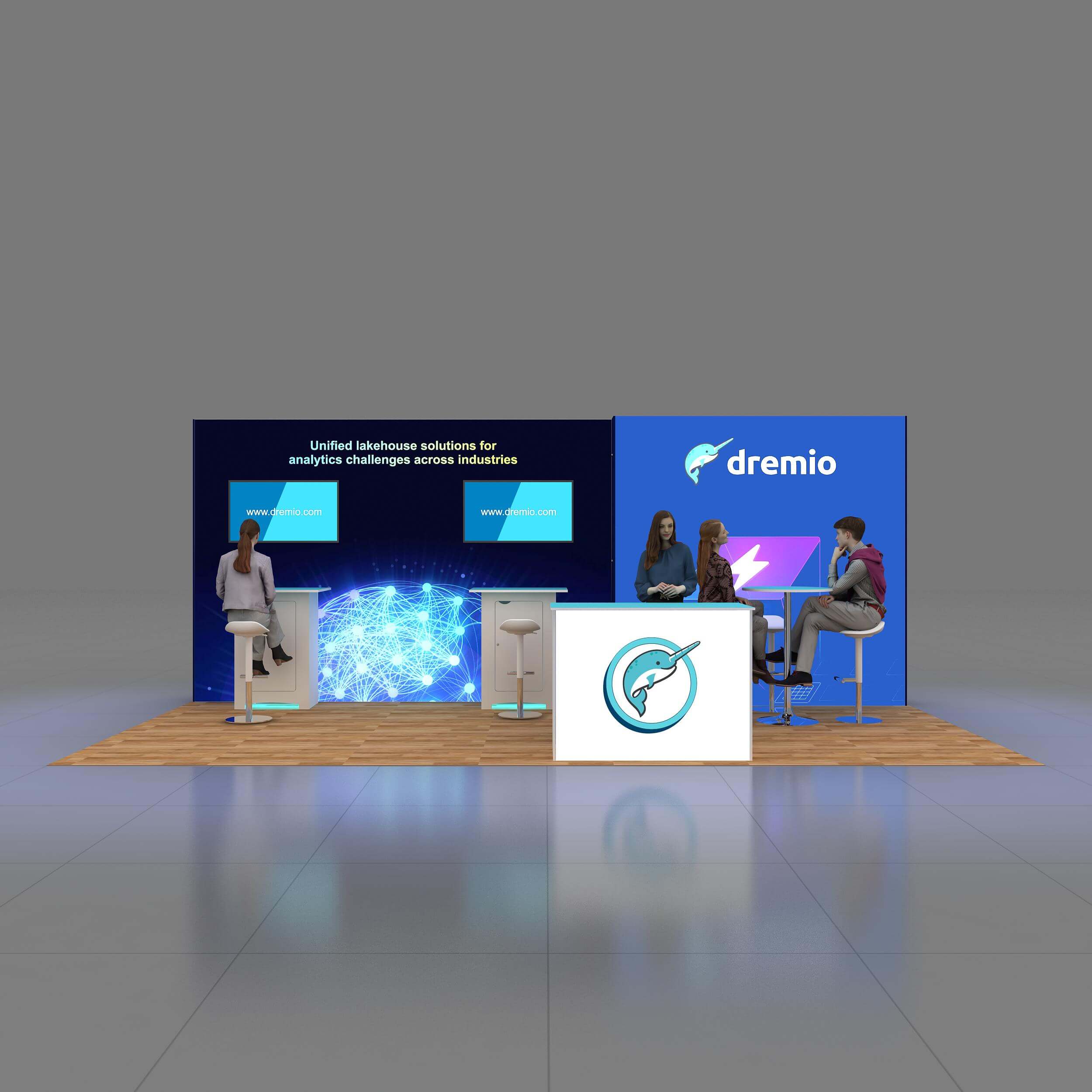 10x20 booth rental GRLU1020 35 - image1