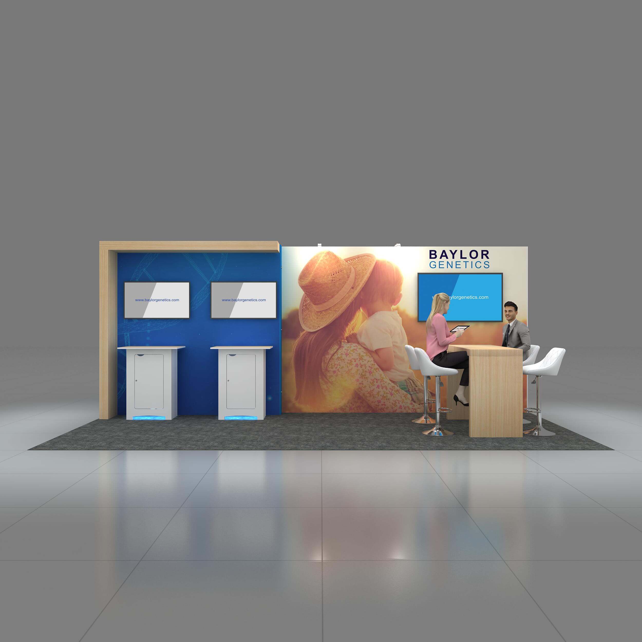 10x20 booth rental GRLU1020 40 - image1