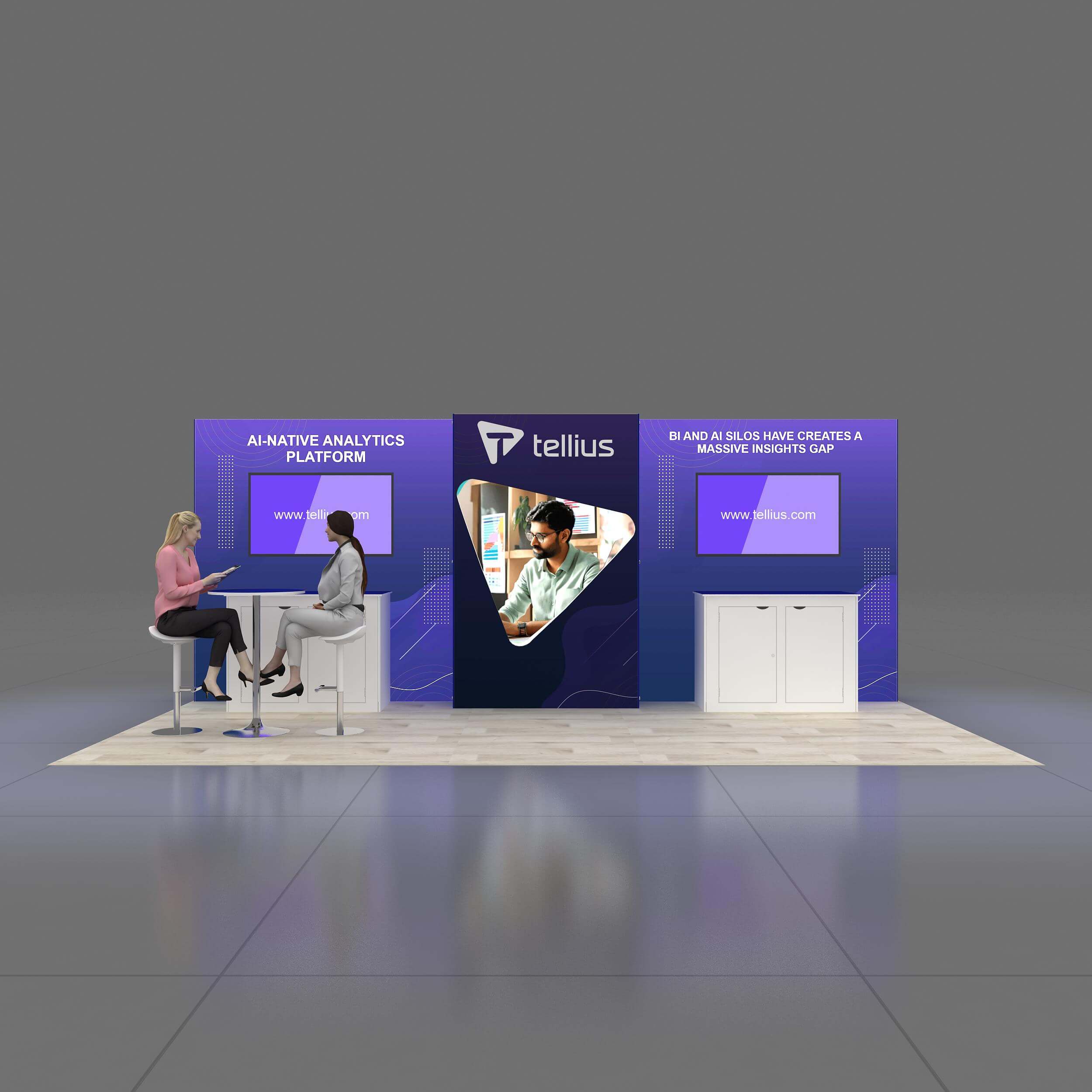 10x20 booth rental GRLU1020 02 - image1