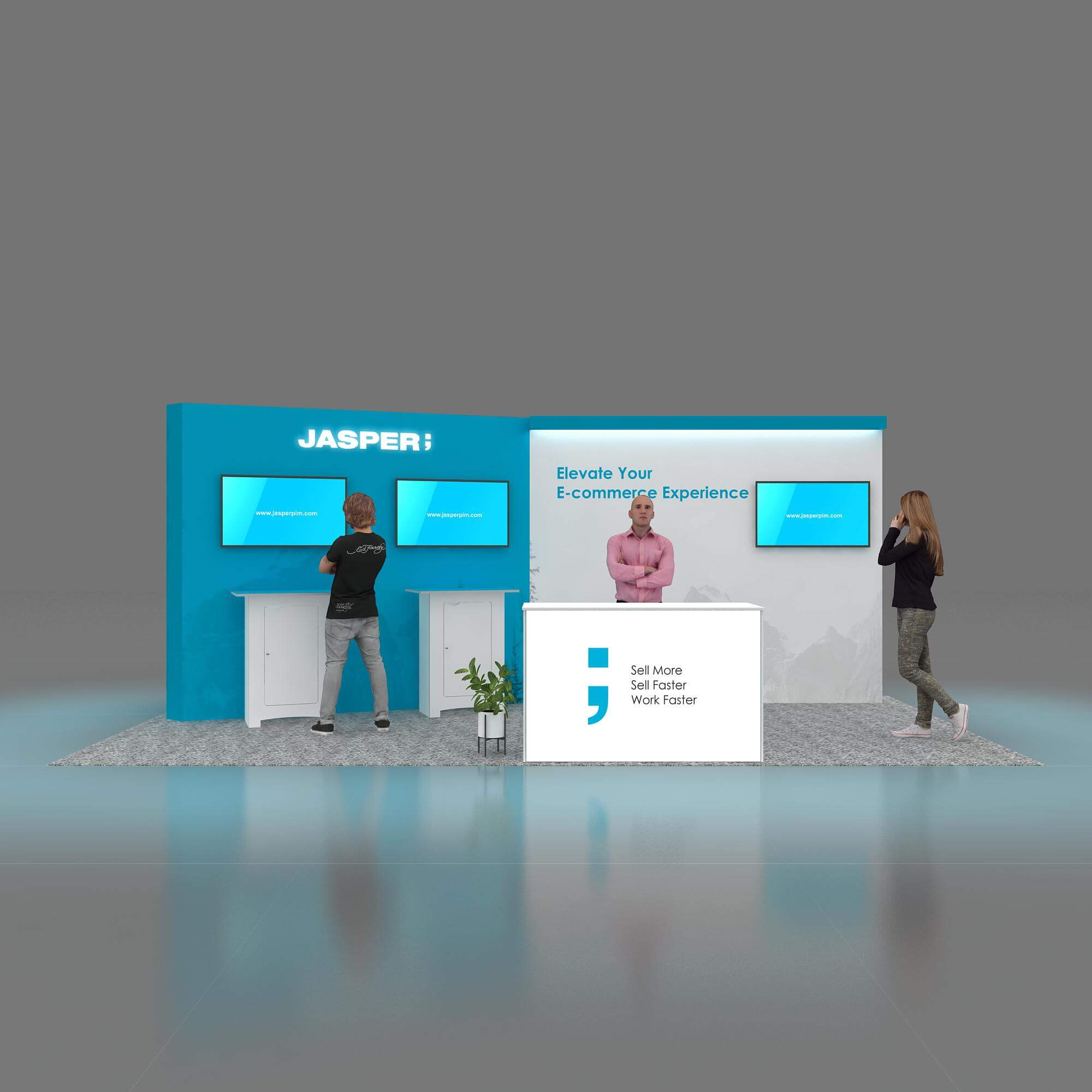10x20 booth rental YRCR1020 07 - image1