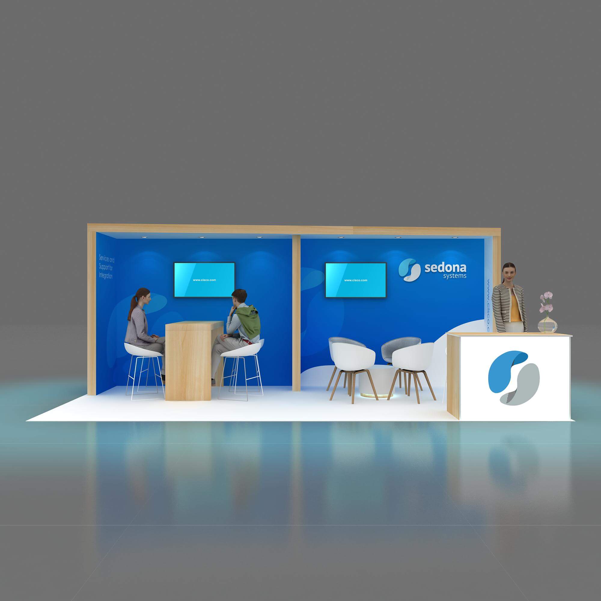 10x20 booth rental GRLU1020 60 - image1