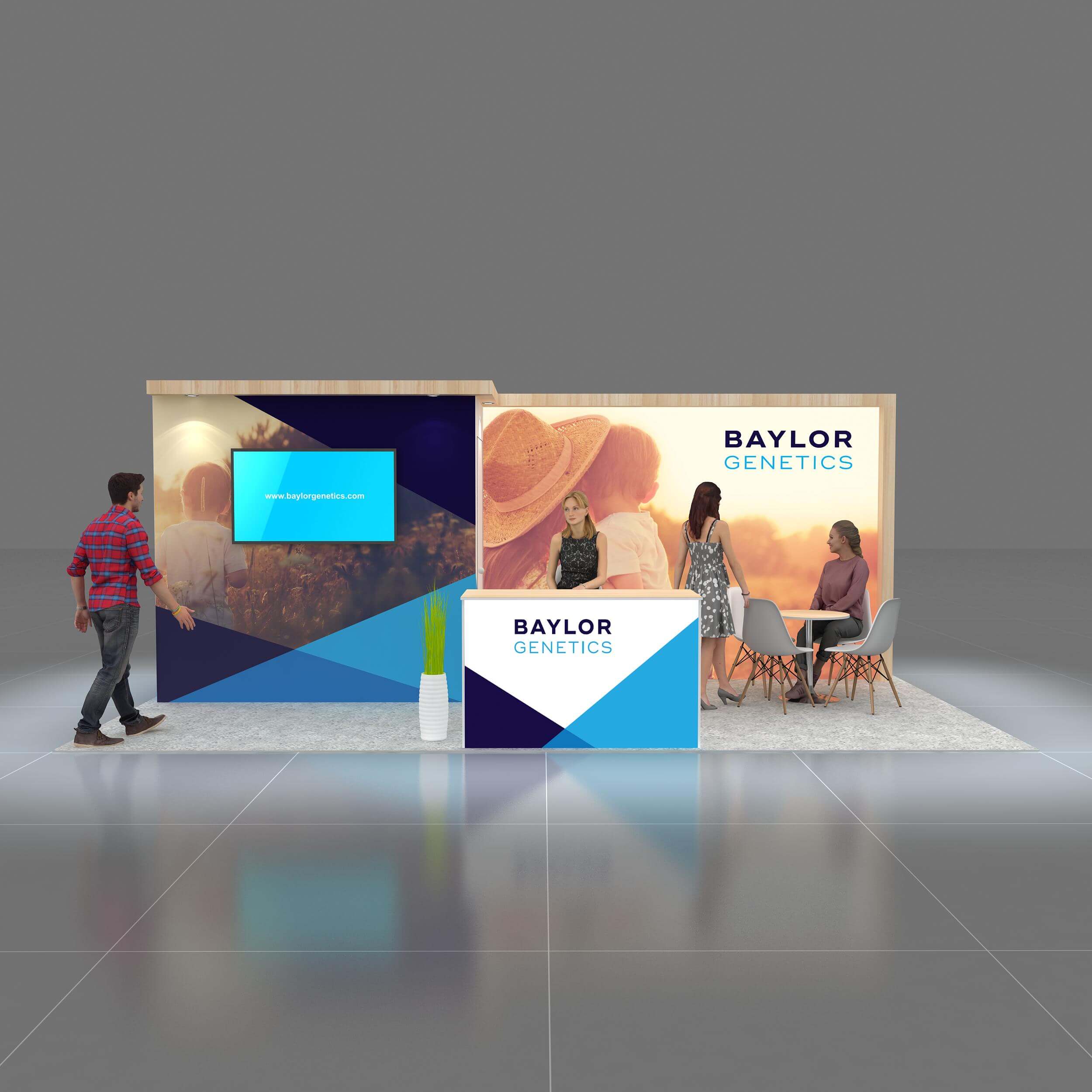 10x20 booth rental GRCR1020 08 - image1
