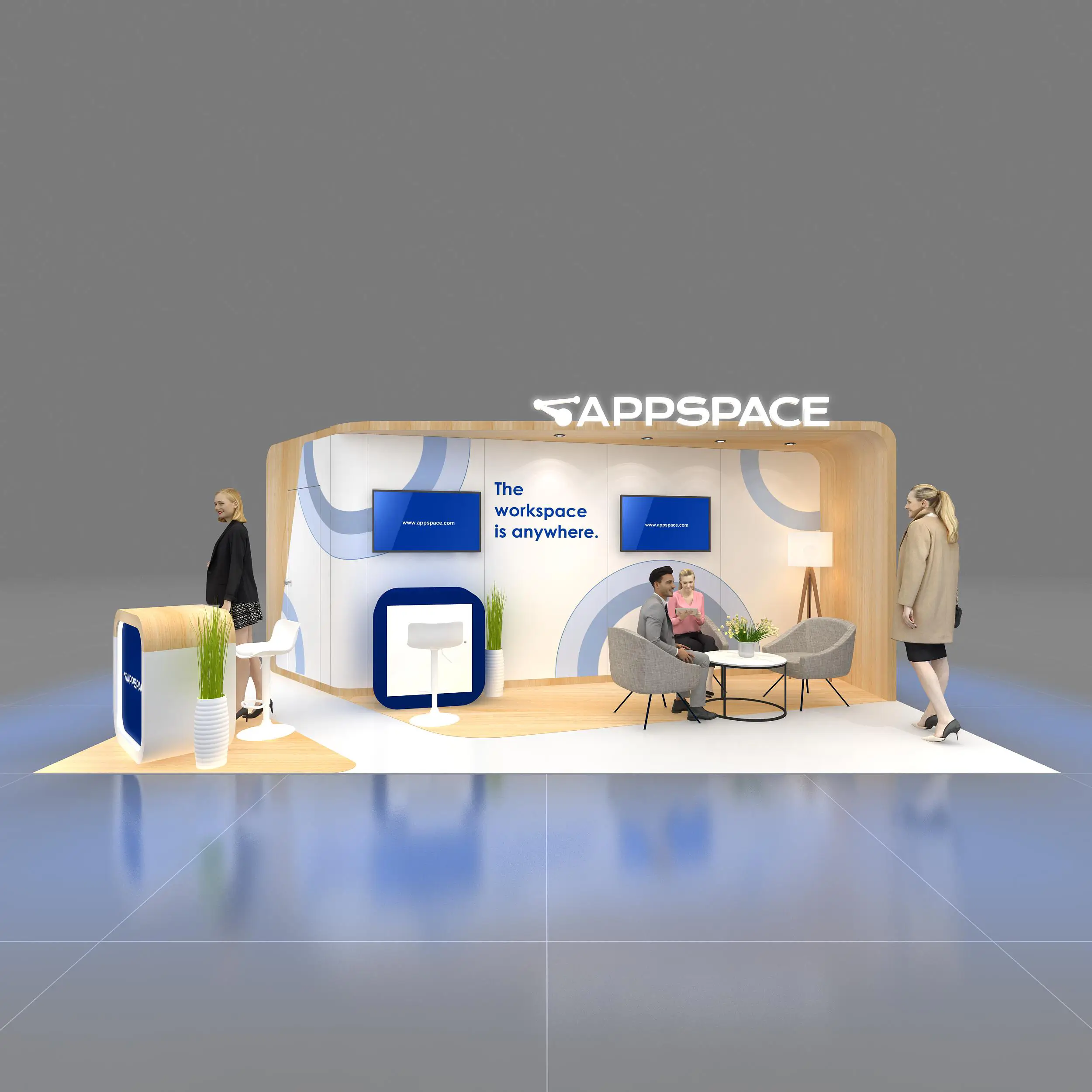 10x20 booth rental BRH1020 02 - image1