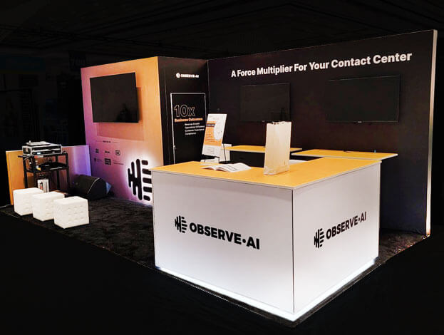 10'x20' Trade Show Exhibit - Observe AI