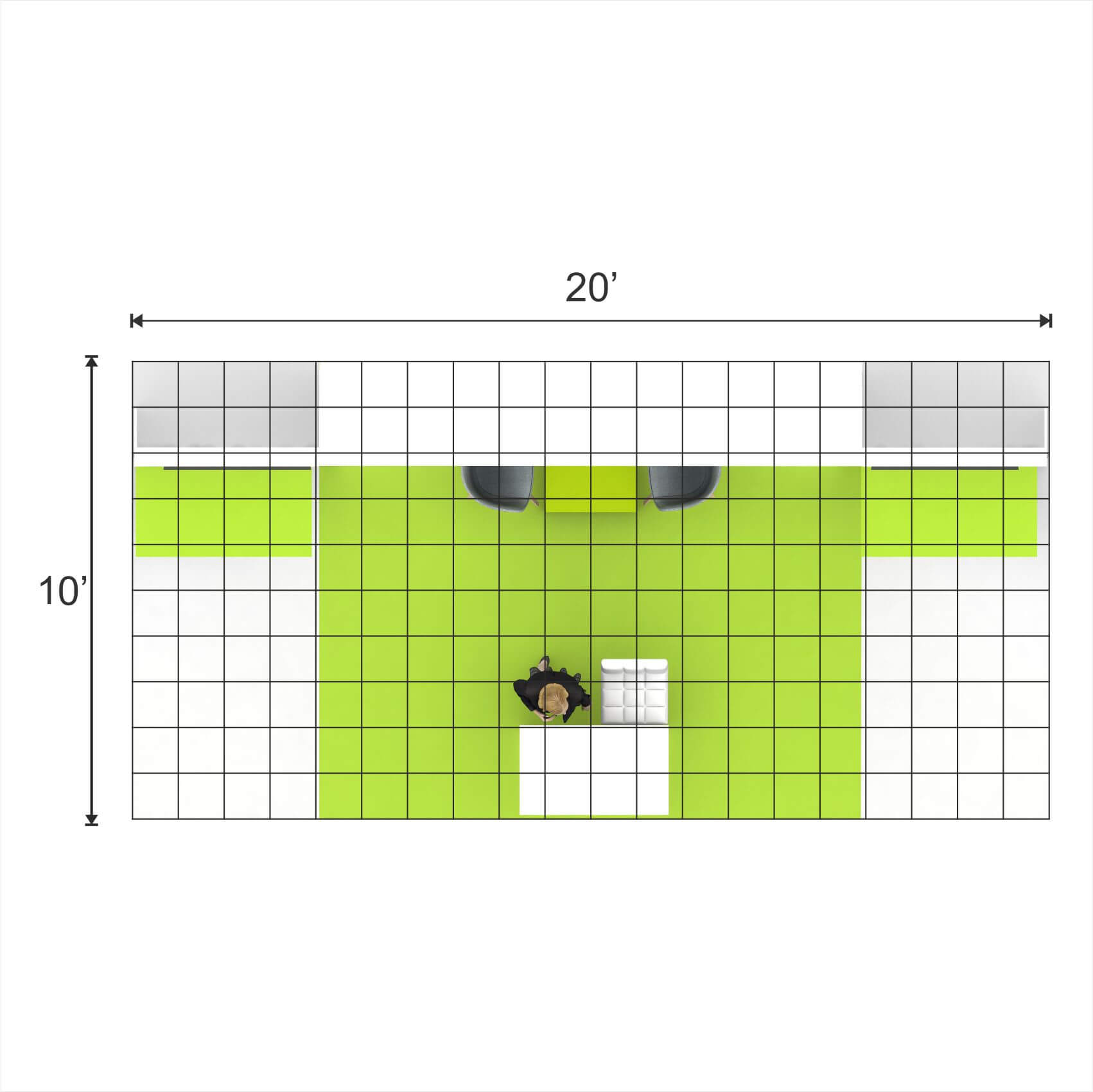 10x20 booth rental GRLU1020 63 - image6