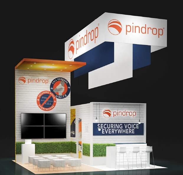 20'x20' Trade Show Exhibit - Pindrop