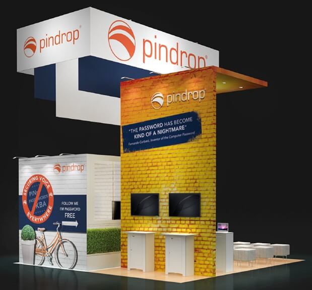 20'x20' Trade Show Exhibit - Pindrop