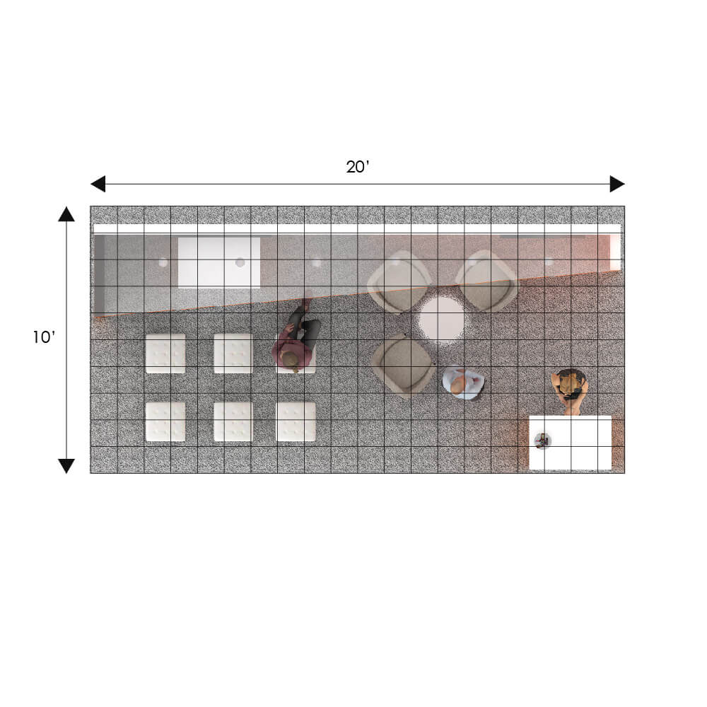 10x20 booth rental GRLE1020 19 - image7
