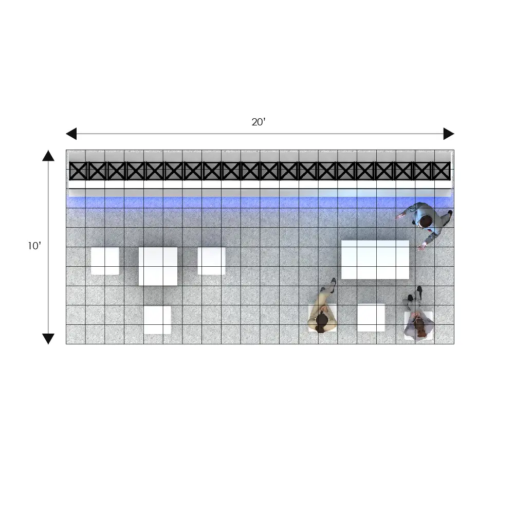 10x20 booth rental YRLU1020 57 - image4