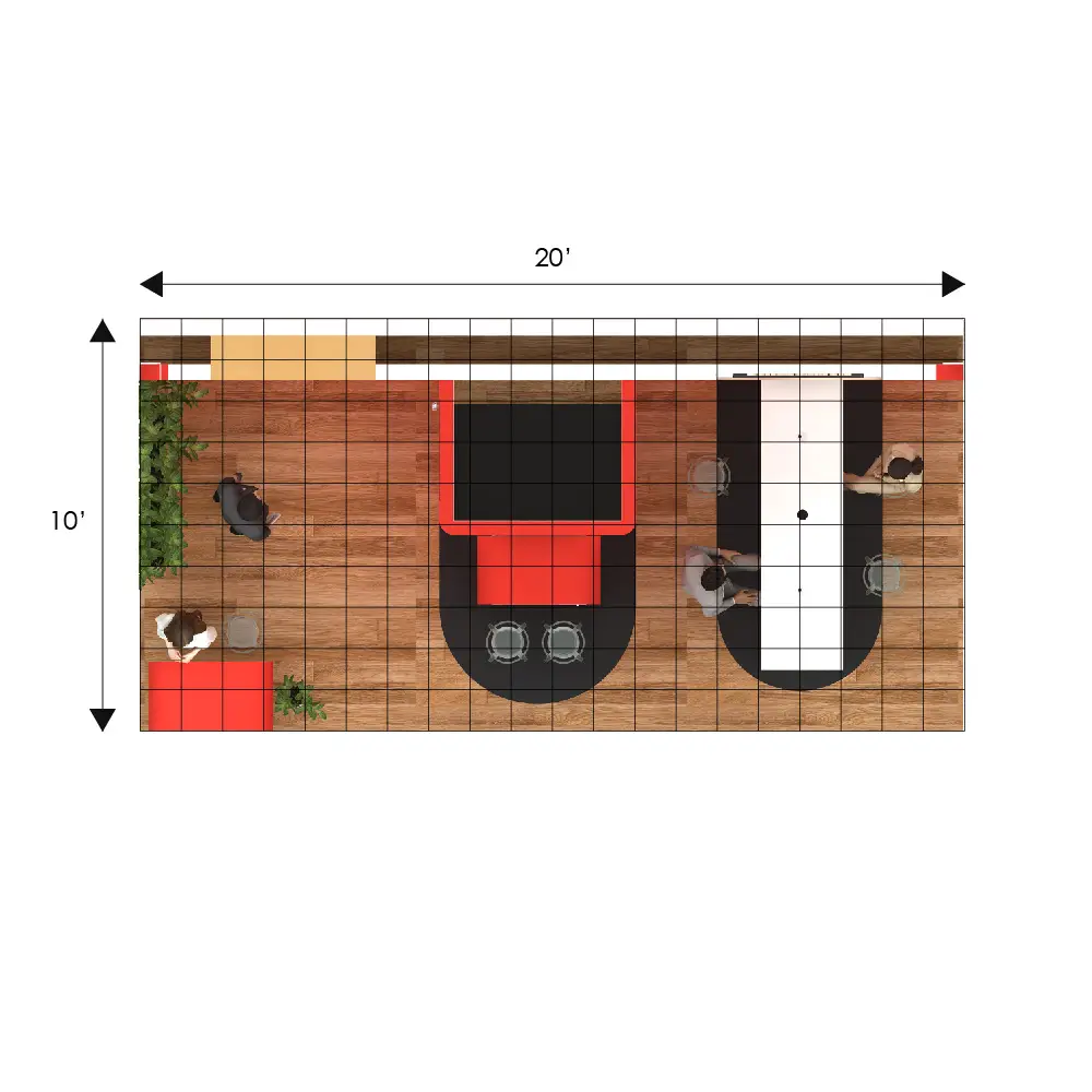 10x20 booth rental BRLU1020 148 - image9