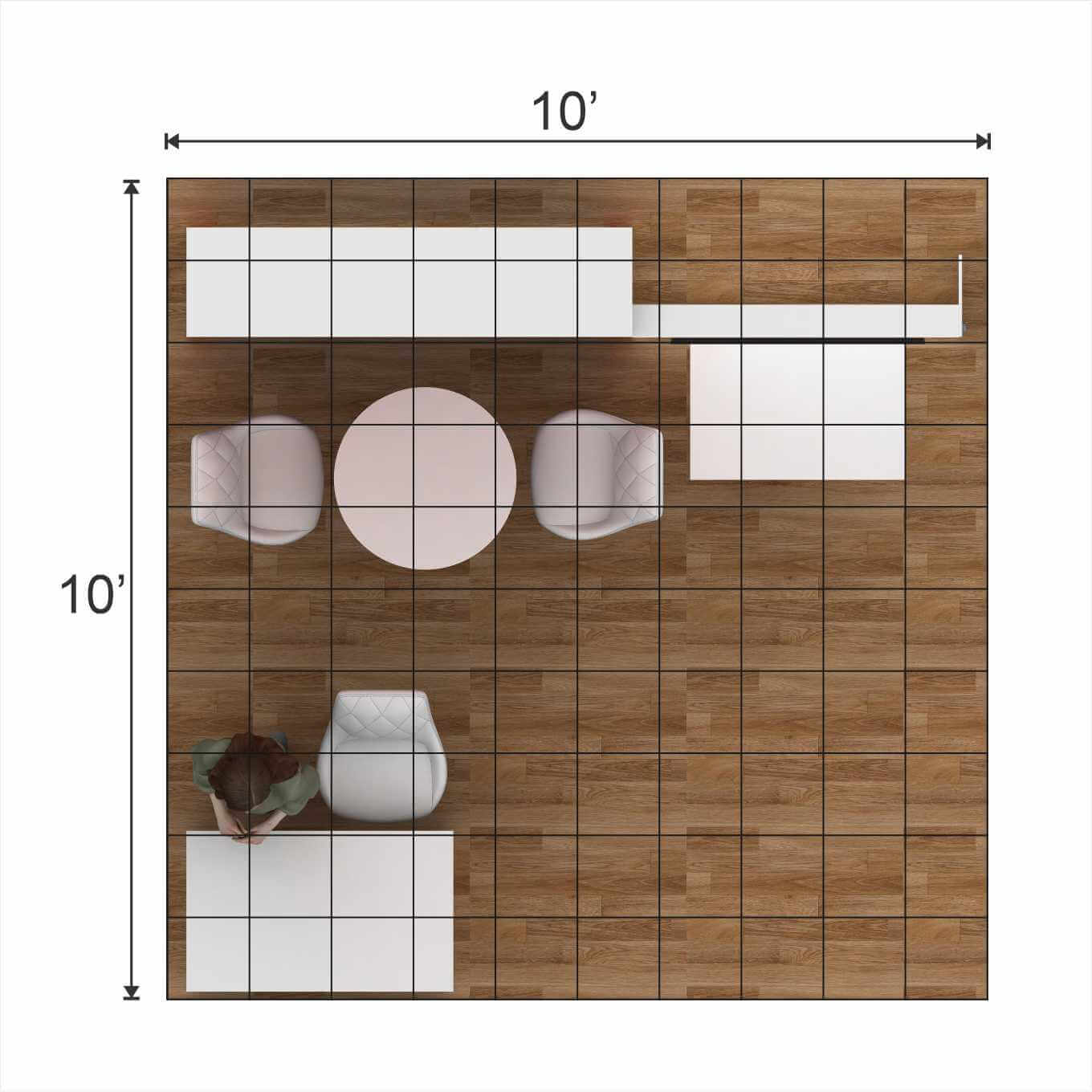 10x10 booth rental GRLU1010 49 - image6