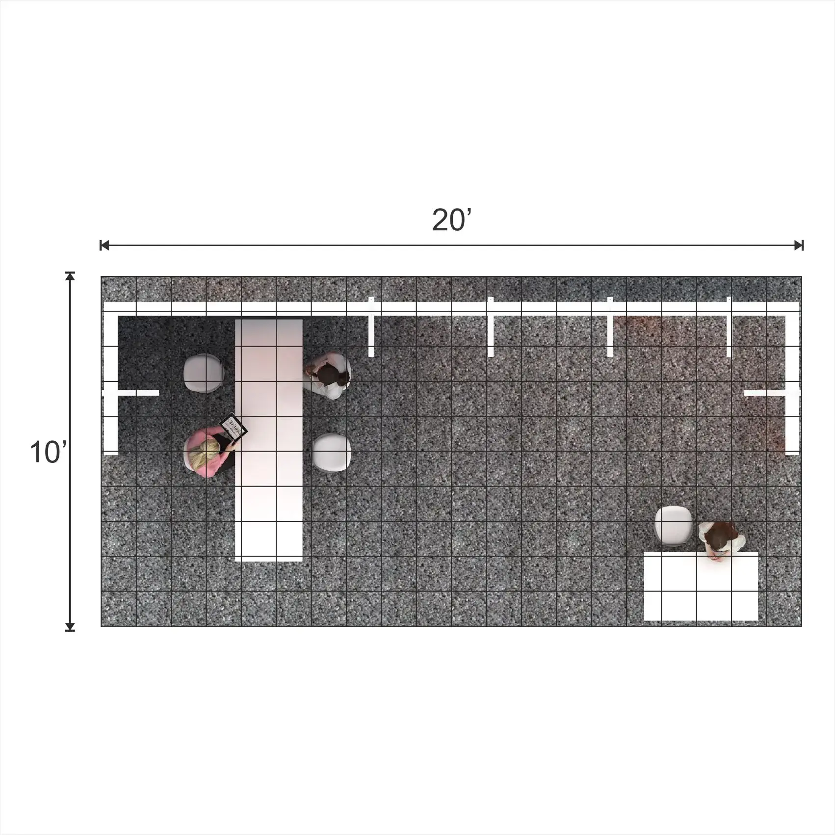 10x20 booth rental STL1020 43 - image7