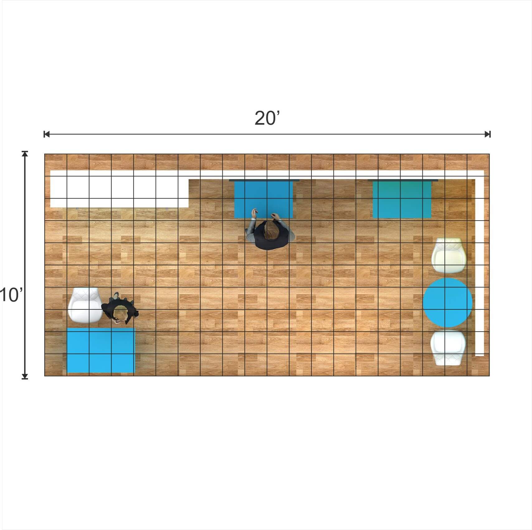 10x20 booth rental GRLU1020 49 - image6