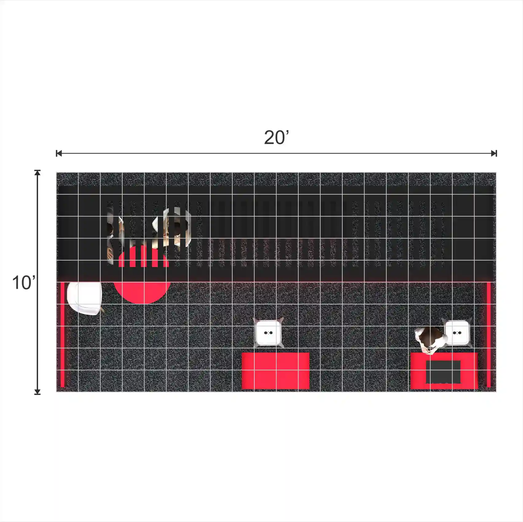 10x20 booth rental BRLU1020 66 - image7