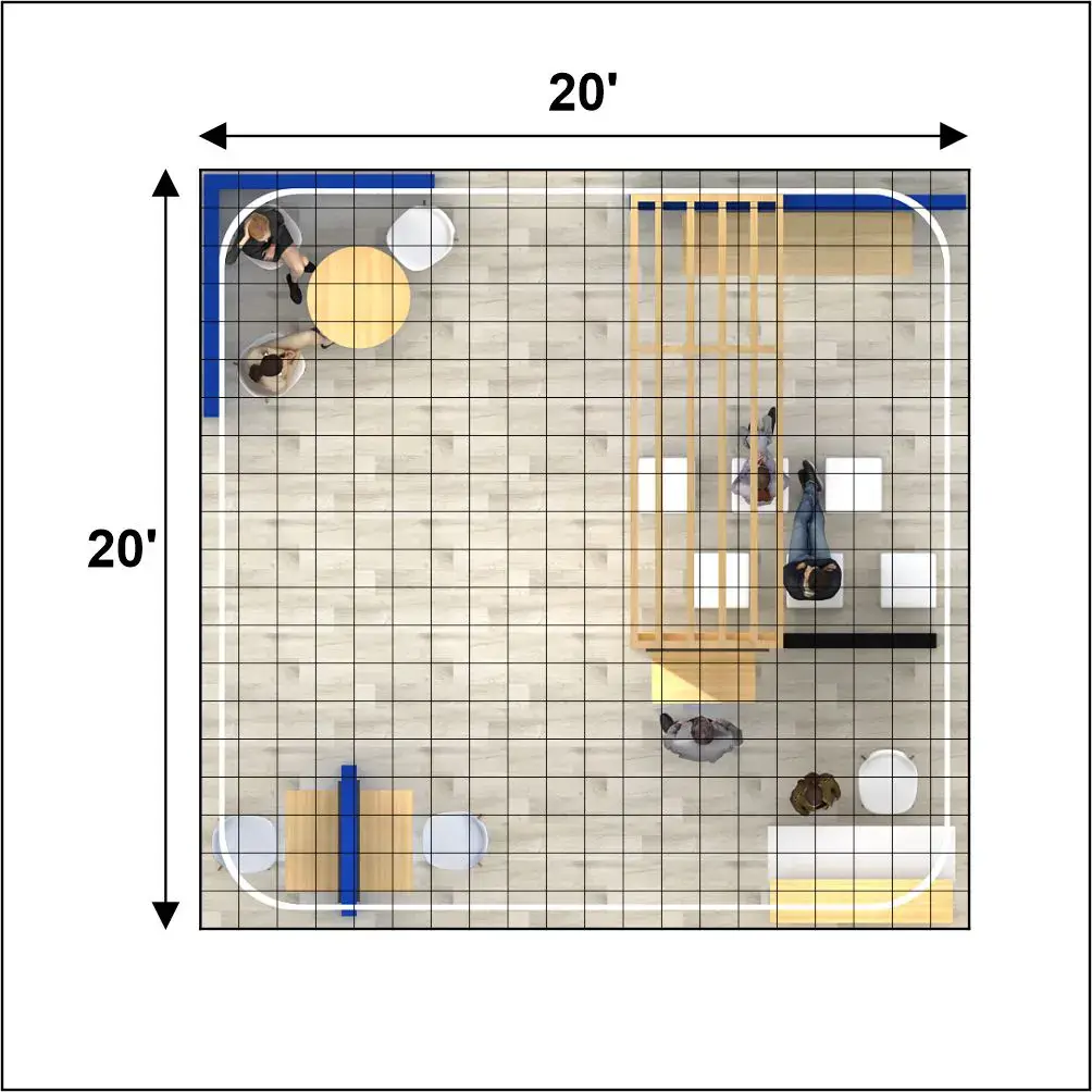 20x20 booth rental YRLU2020 63 - image10