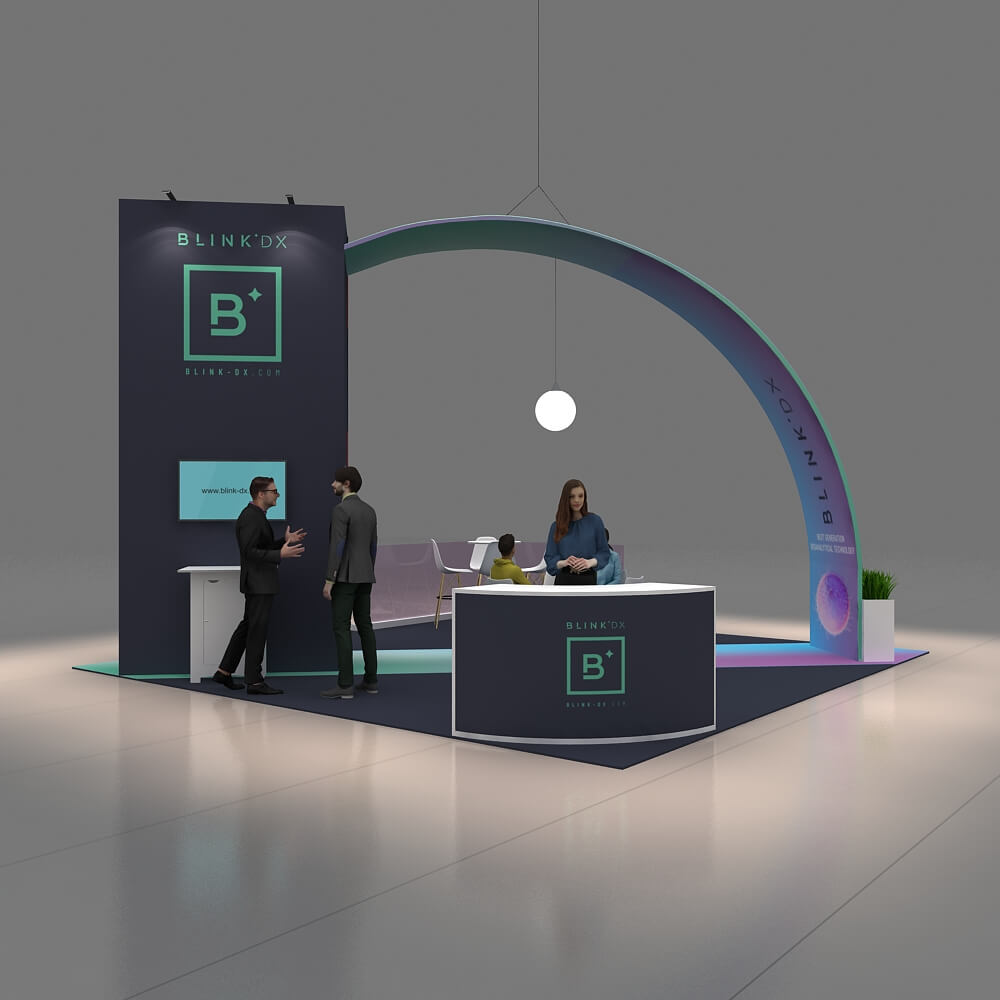 20x20 booth rental RLU2020 114 - image1