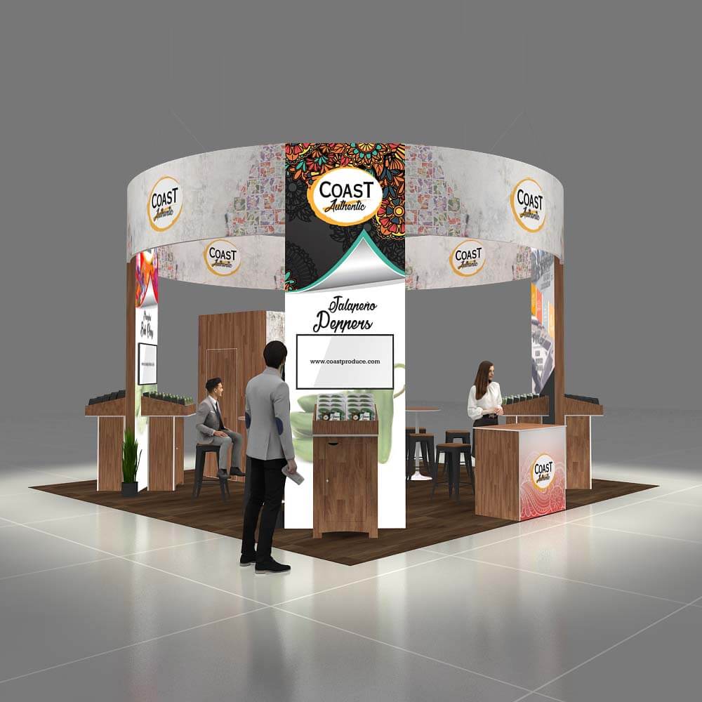 20x20 booth rental RLU2020 25 - image10