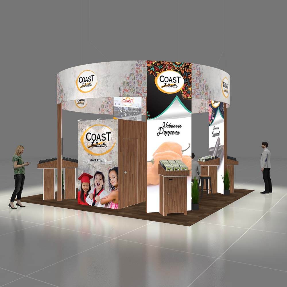 20x20 booth rental RLU2020 25 - image2