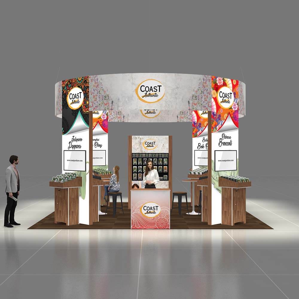 20x20 booth rental RLU2020 25 - image1