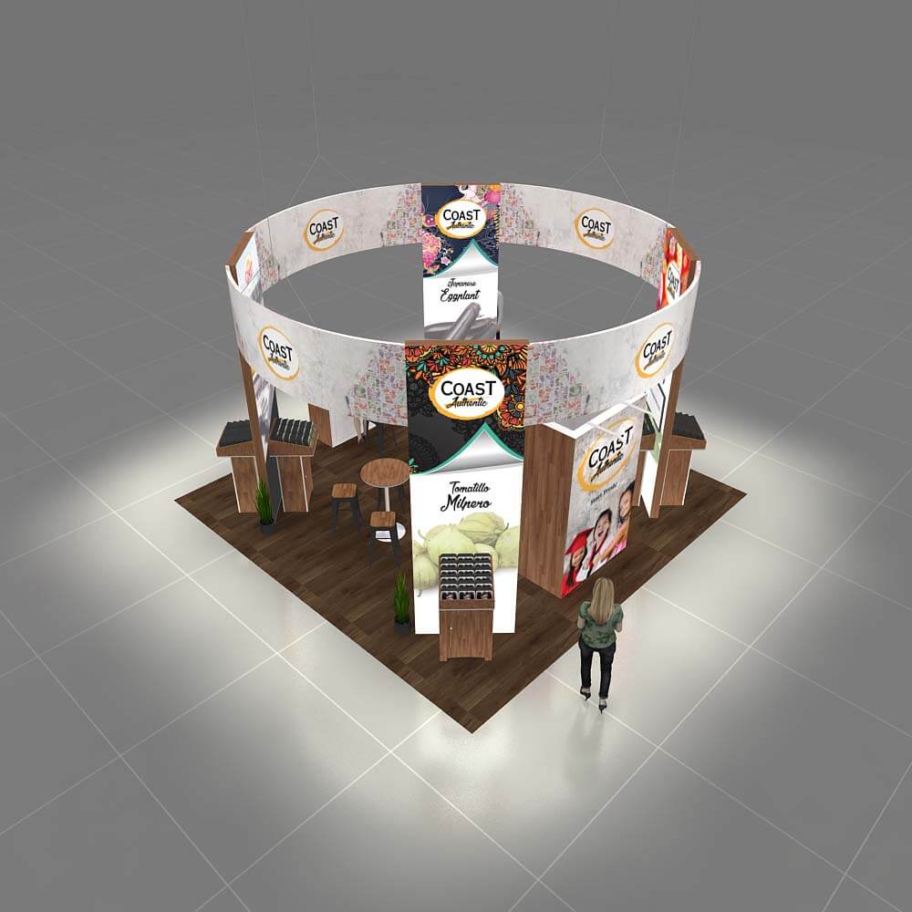 20x20 booth rental RLU2020 25 - image7
