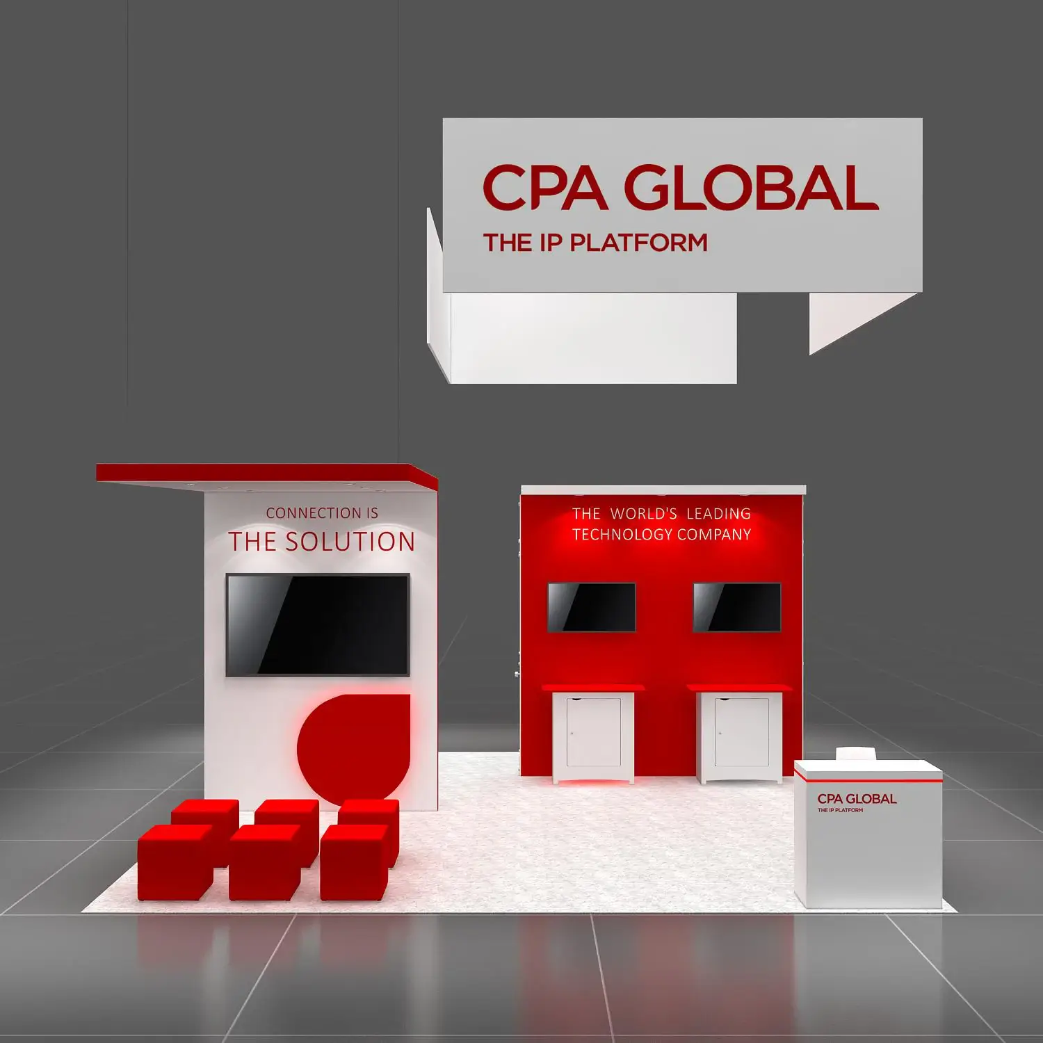 20x20 booth rental GRLU2020 183 - image1