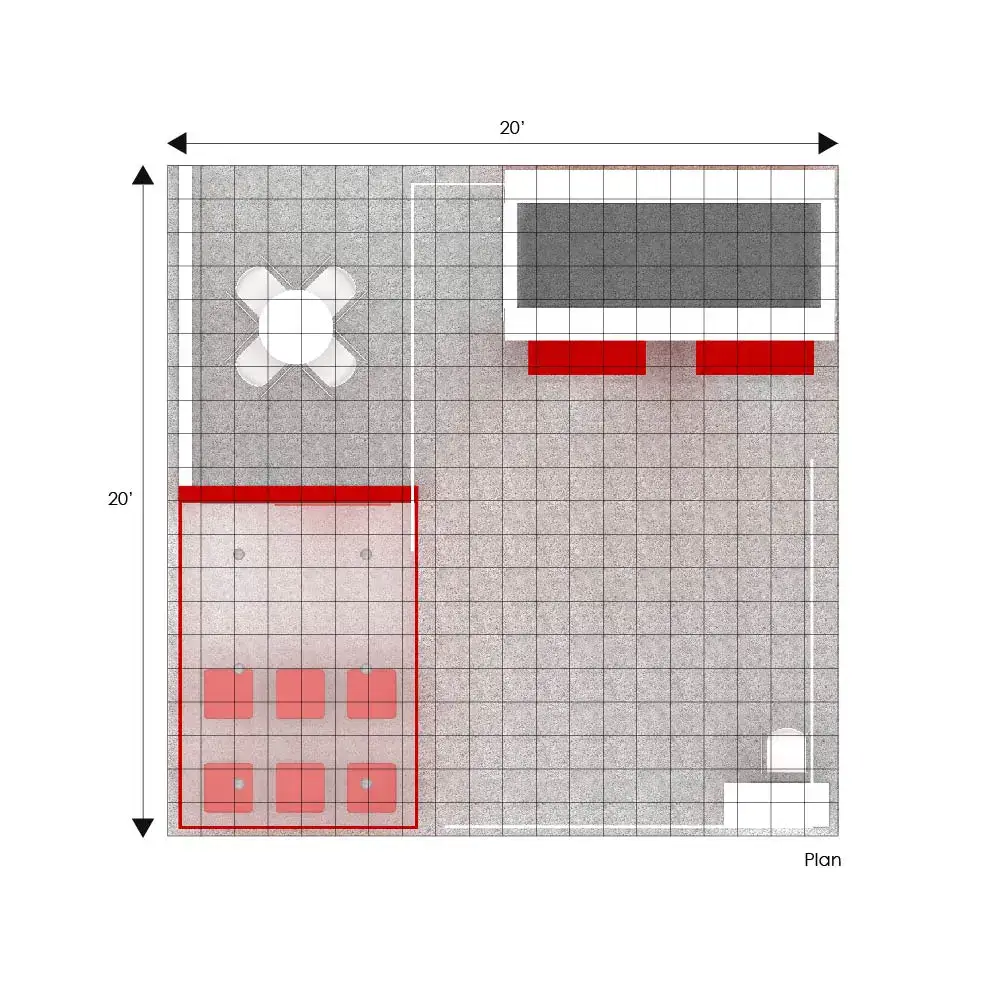 20x20 booth rental GRLU2020 183 - image7