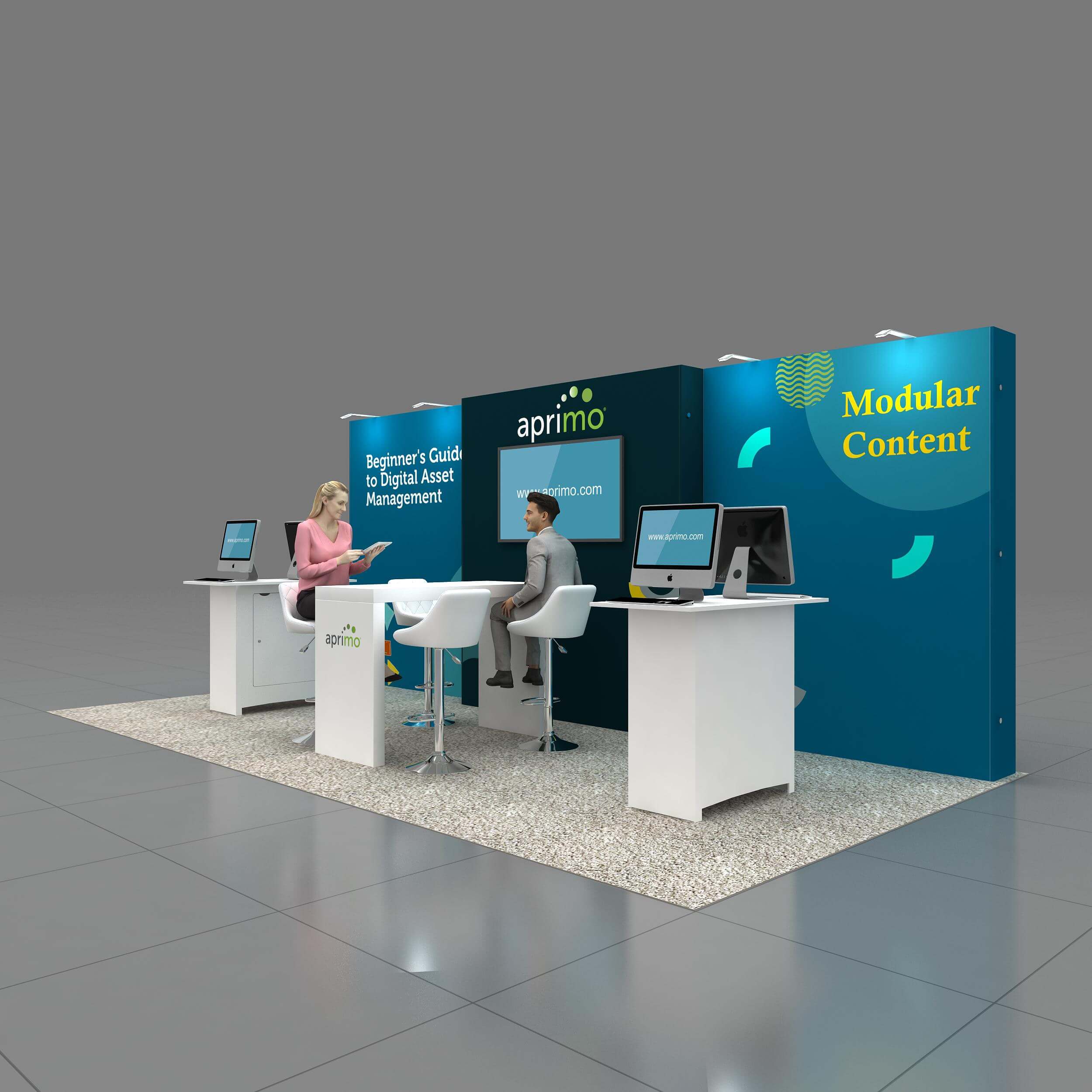 10x20 booth rental GRLU1020 44 - image2