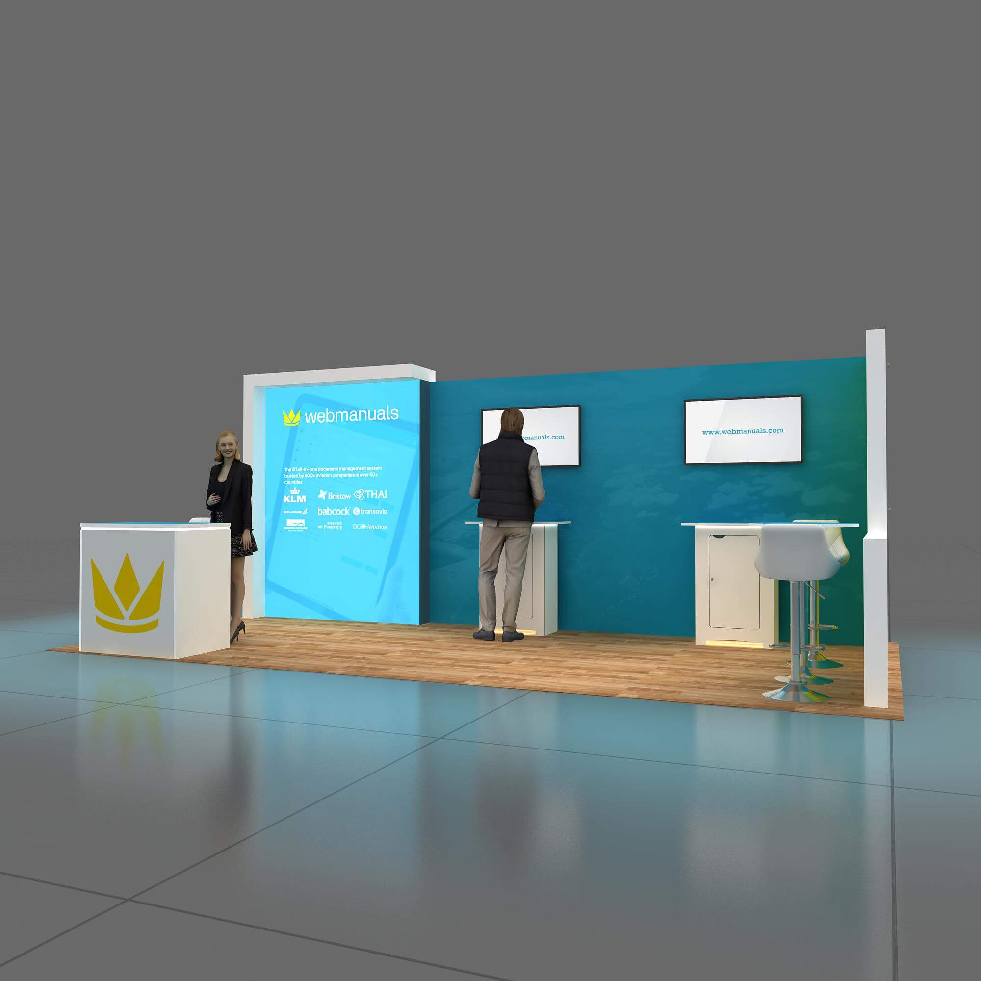 10x20 booth rental GRLU1020 49 - image5