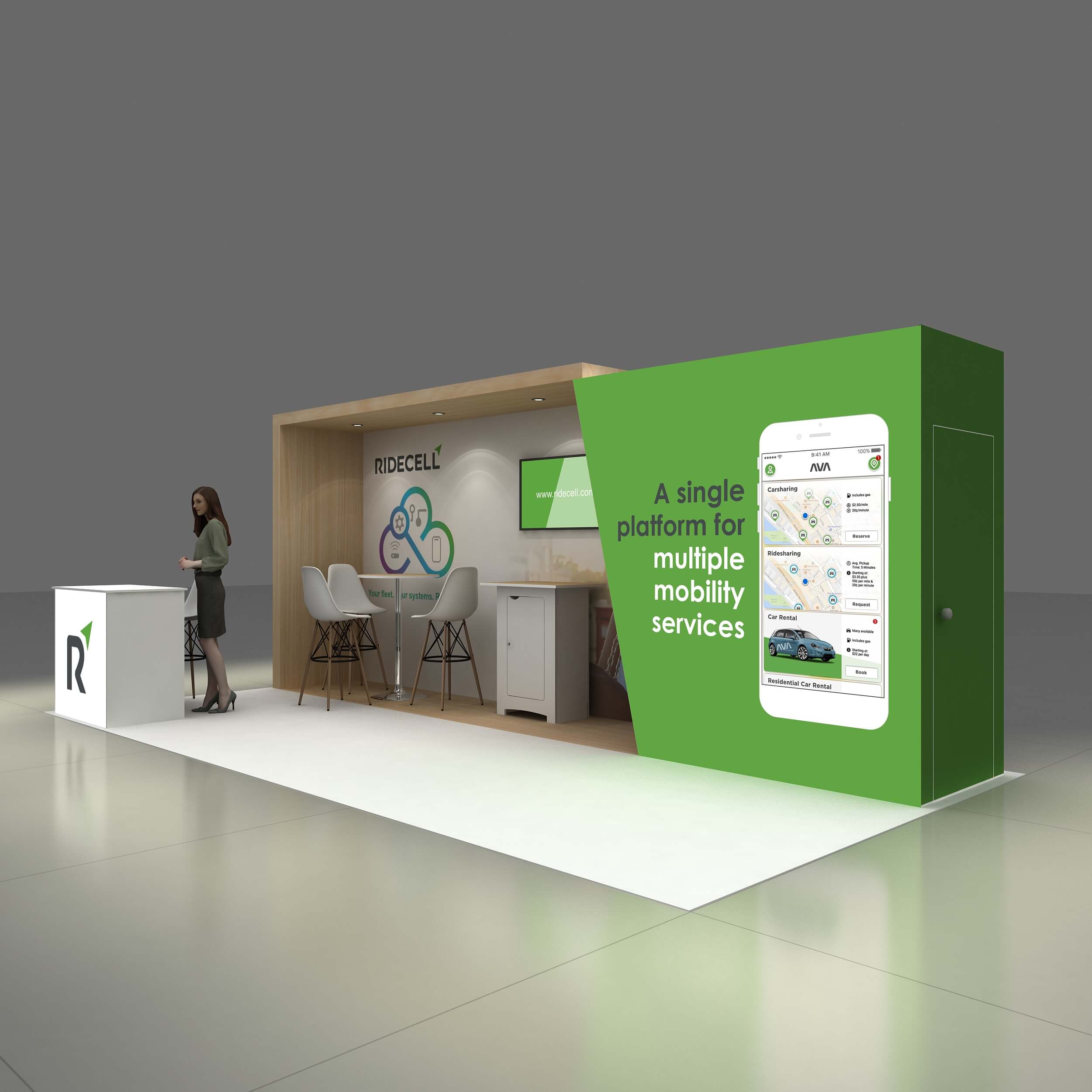 10x20 booth rental GRLU1020 55 - image3