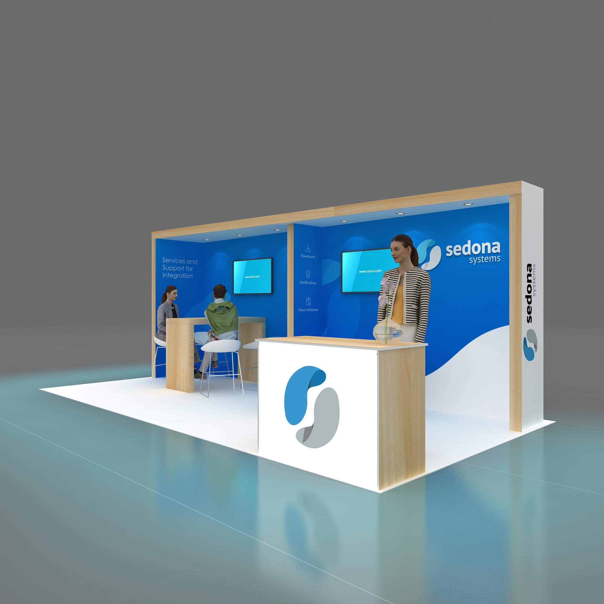 10x20 booth rental GRLU1020 60 - image5